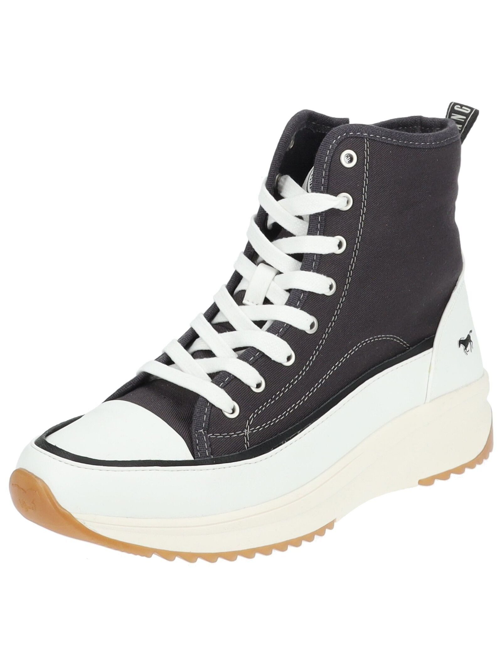 MUSTANG Sneaker Lederimitat/Textil . Sneaker (1-tlg)