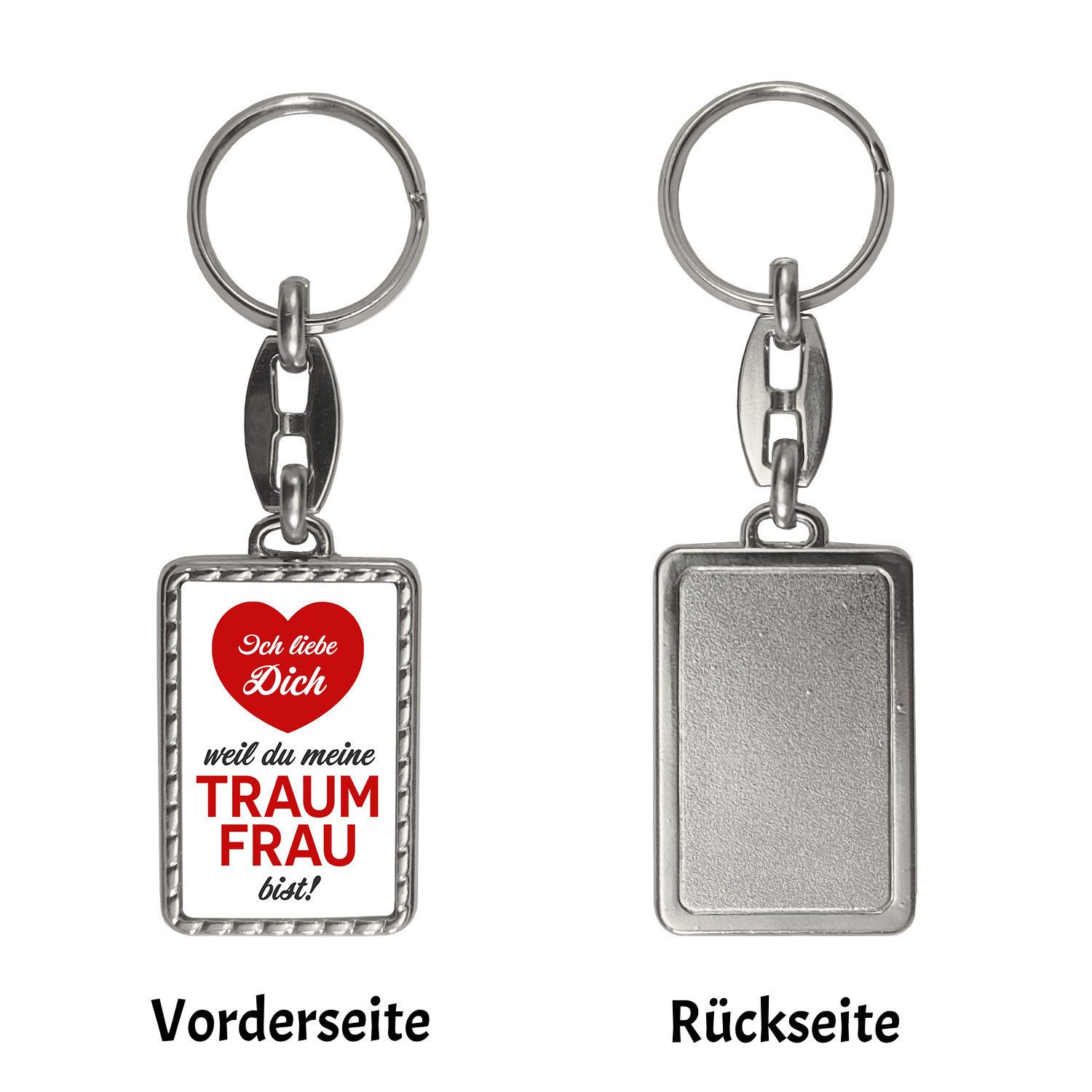 speecheese Schlüsselanhänger Ich liebe dich weil günstig online kaufen
