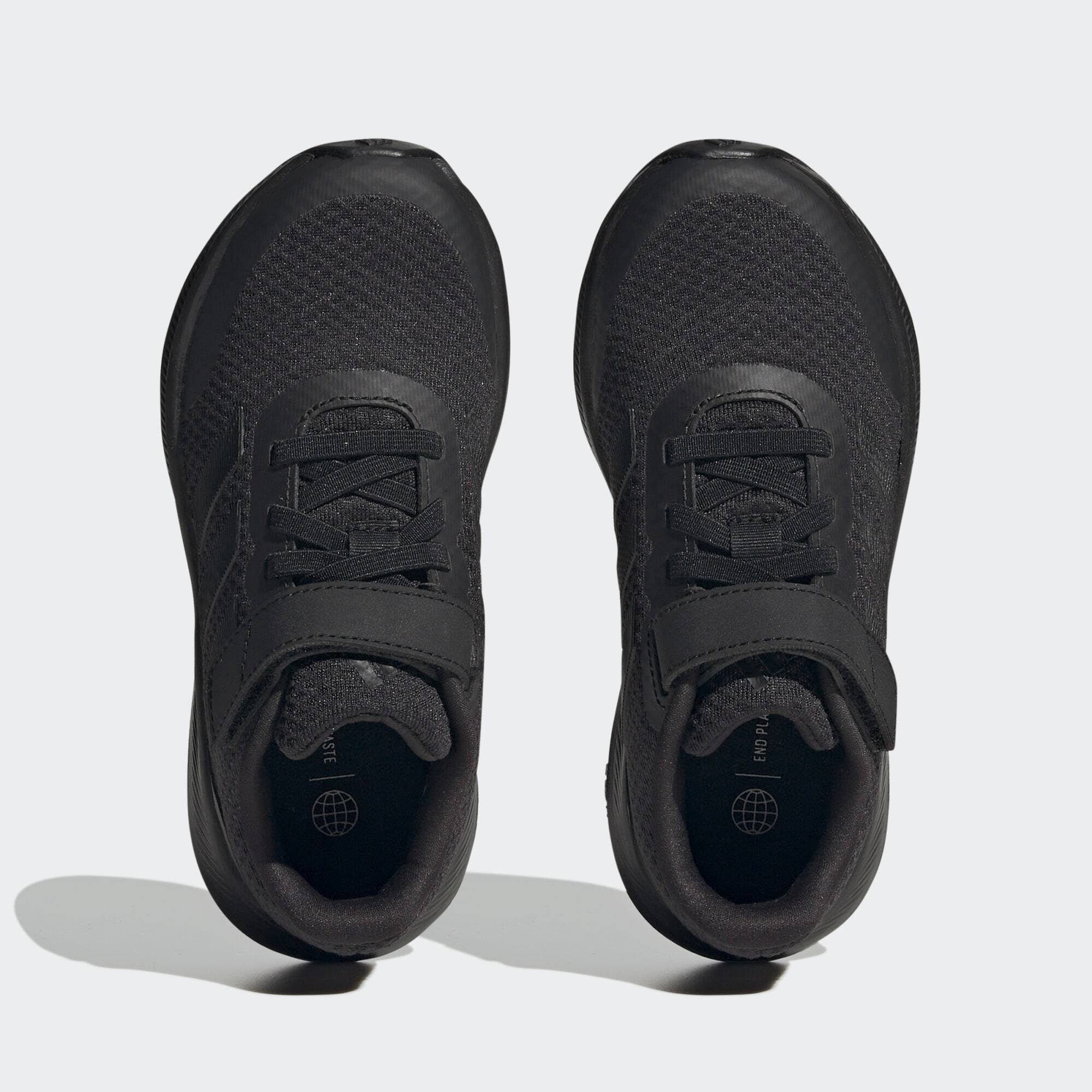 / adidas Black / Core Core SCHUH Core STRAP Black Sneaker RUNFALCON Black TOP 3.0 ELASTIC Sportswear LACE