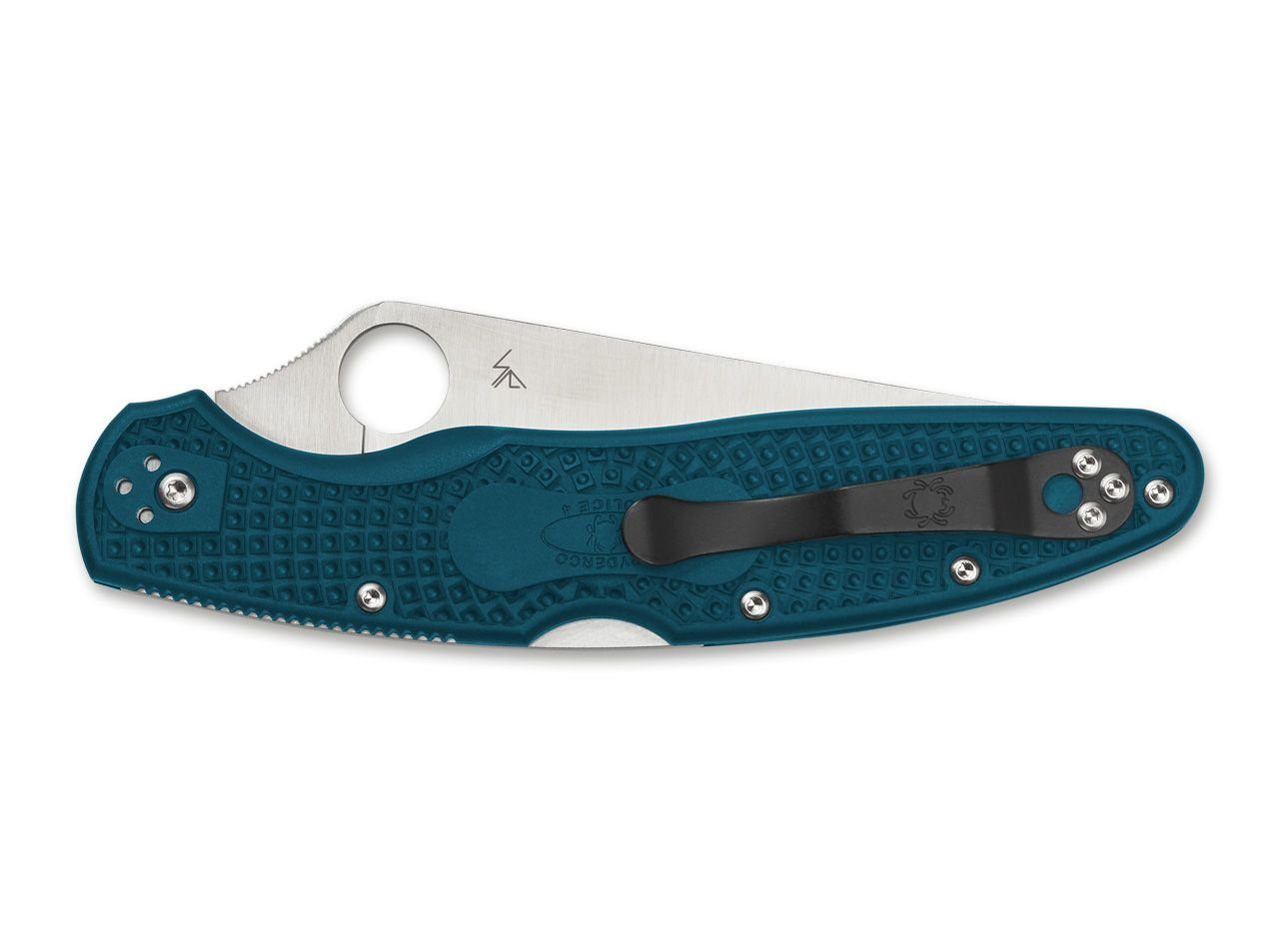 Spyderco Taschenmesser Taschenmesser Police 4 Blue