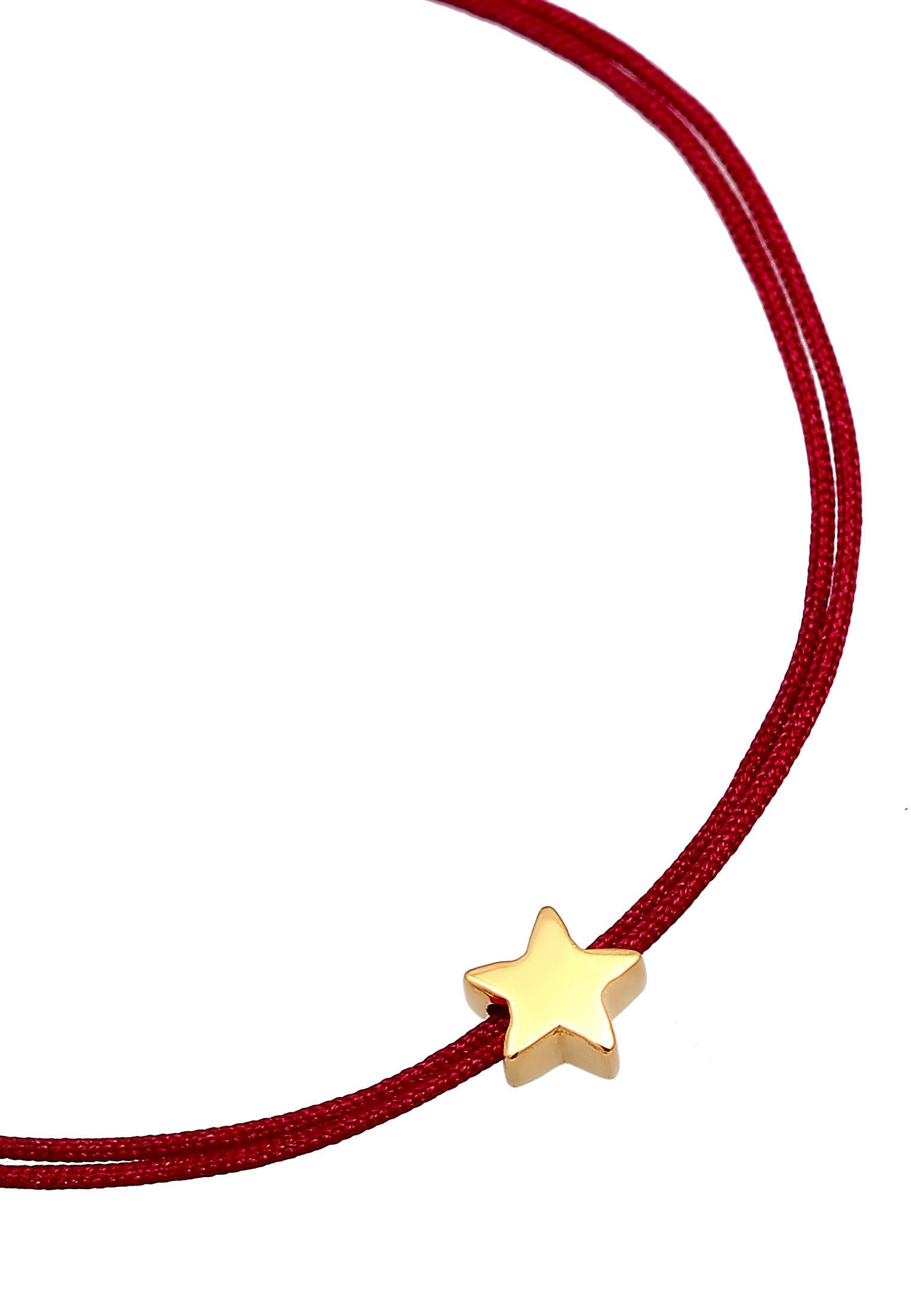 Elli Armband Stern Astro Textilband 925 Silber (kein Set, 1-tlg), Sterne – Bild 3 von 5