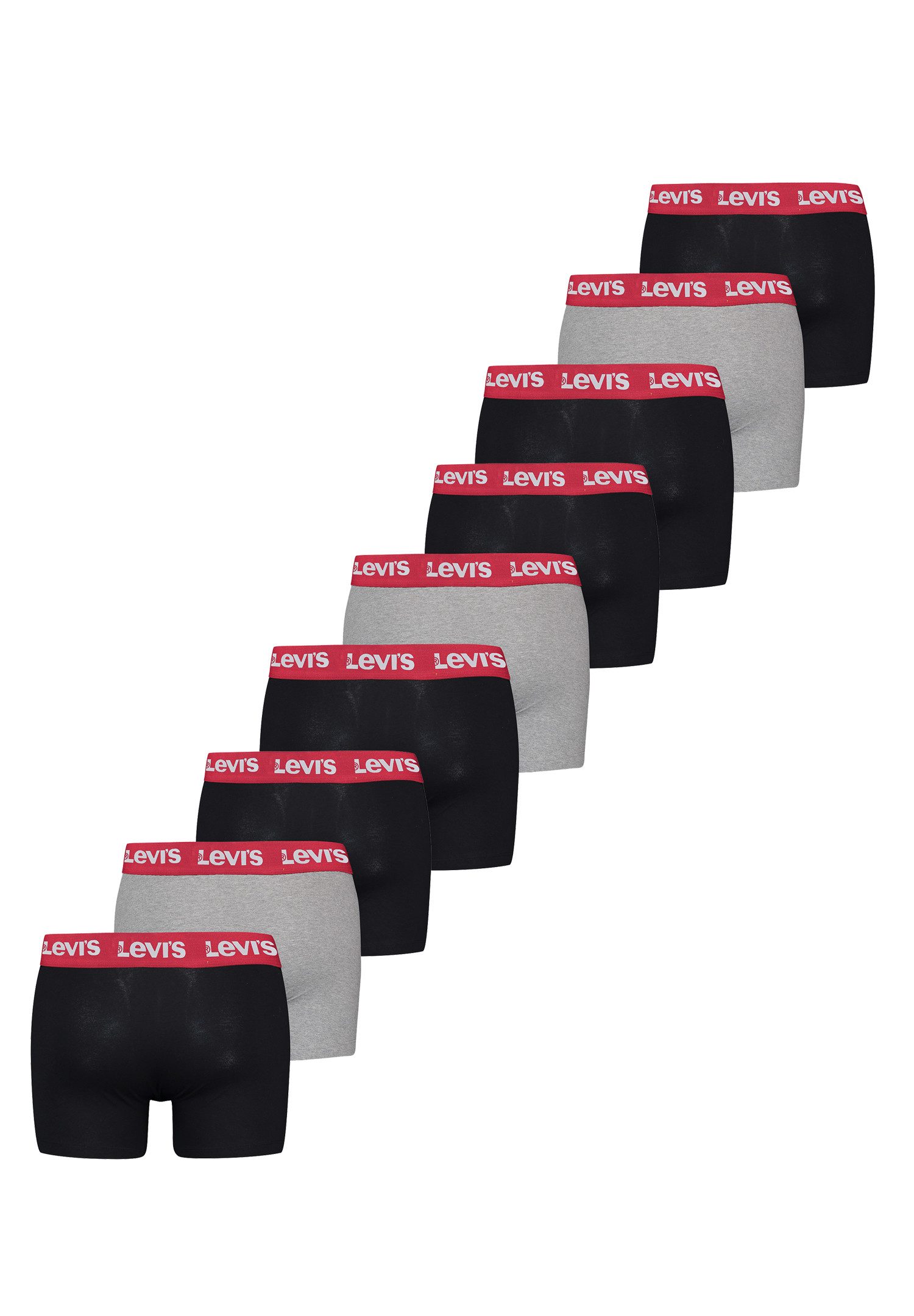 Levi's® Boxershorts LEVIS Men Repeat Logo Boxer 9P (Spar-Pack, 9-St., 9er-Pack)