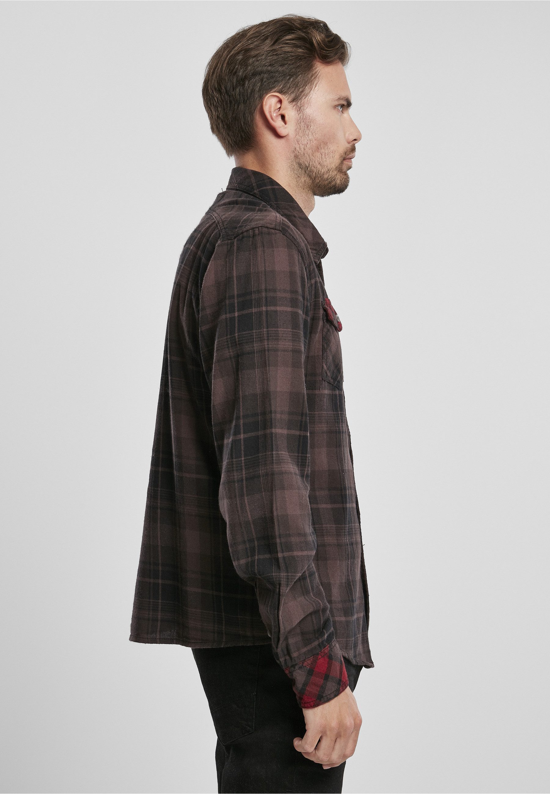 Brandit Flanellhemd Brandit Herren Duncan Checked Shirt (1-tlg)