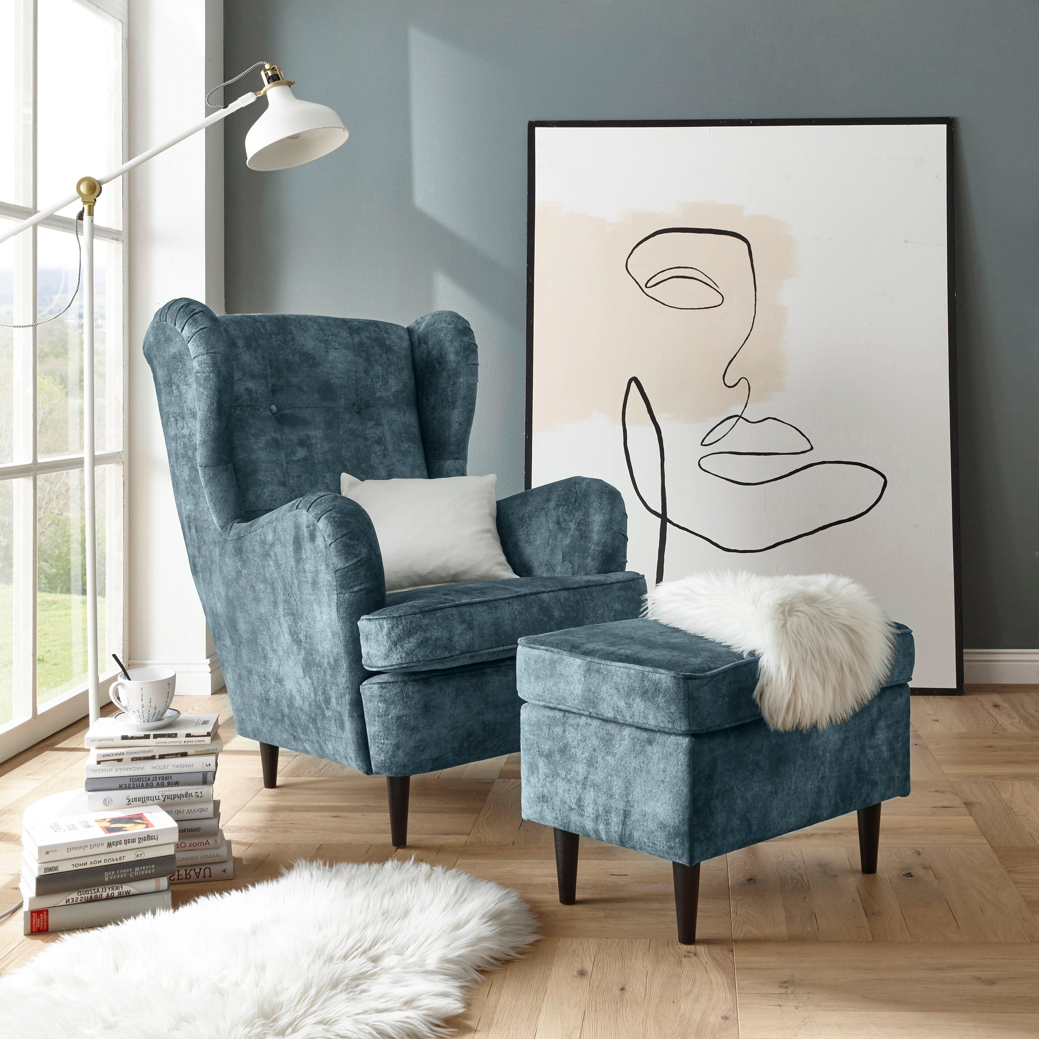 ED EXCITING DESIGN Hocker Oskar, mit günstig online kaufen
