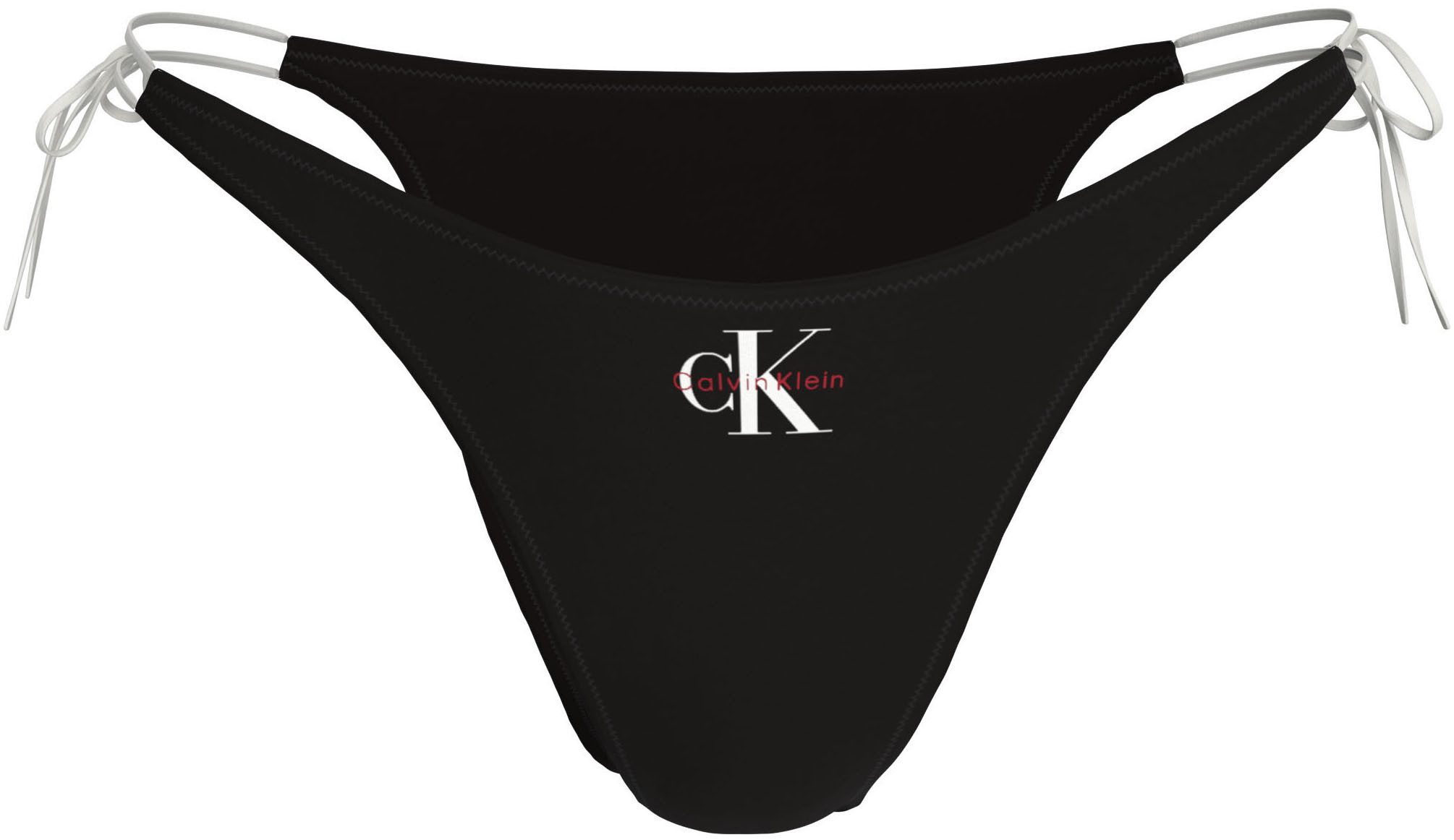 Calvin Klein Swimwear Bikini-Hose Körpernahe Passform mit Kordeln