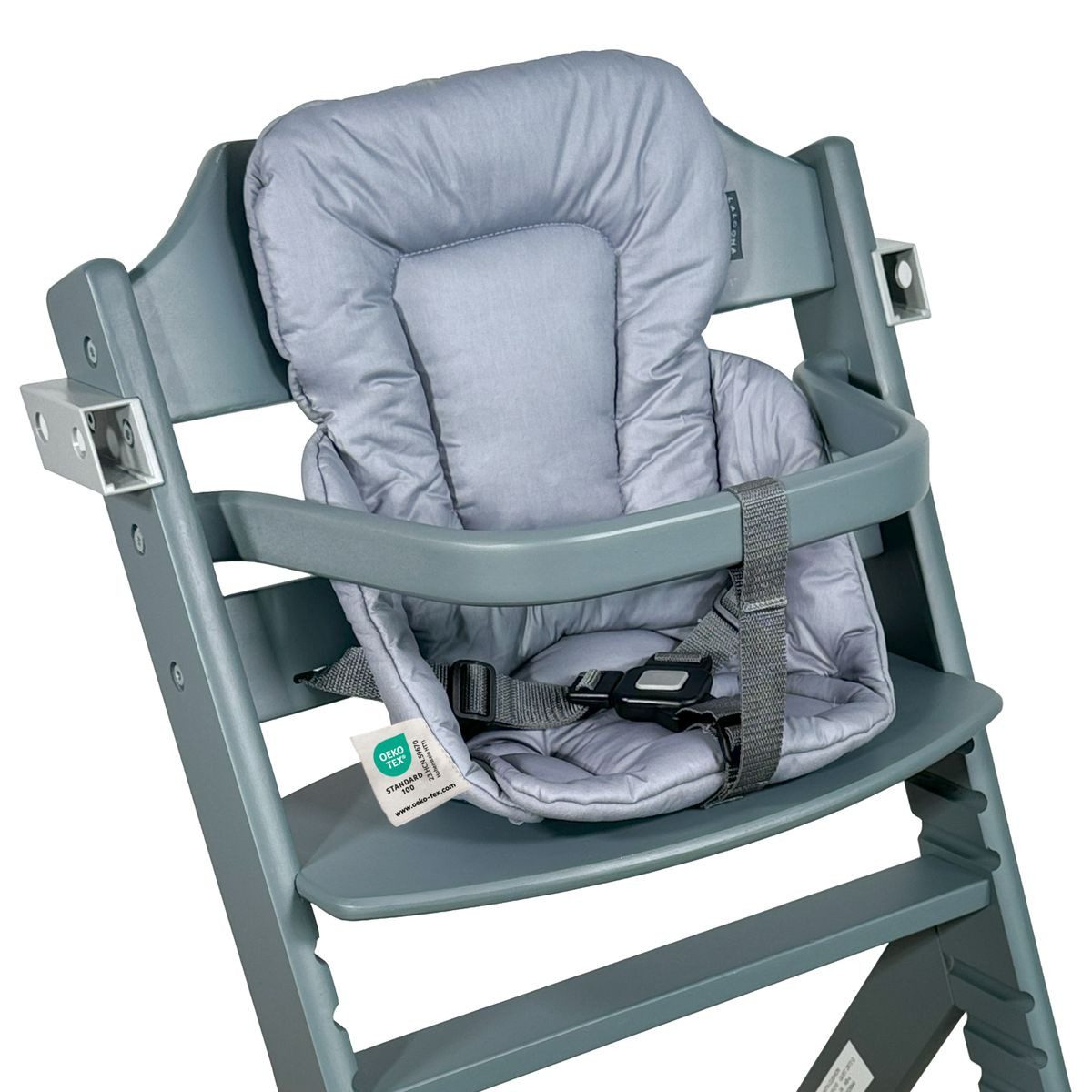 LaLoona Hochstuhlauflage Grau, Sitzverkleinerer für Hochstuhl Timba Bebeconfort - Baby Sitzpolster