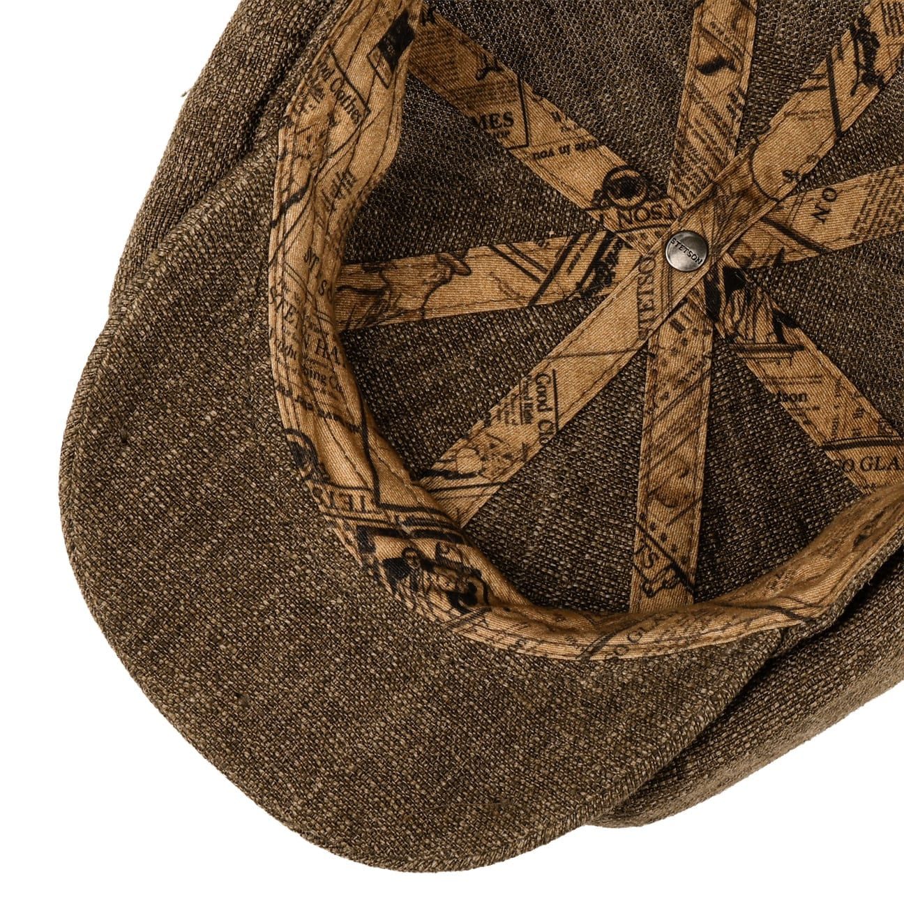 Stetson Ballonmütze (1-St) Schirmmütze mit Schirm, Made in Germany