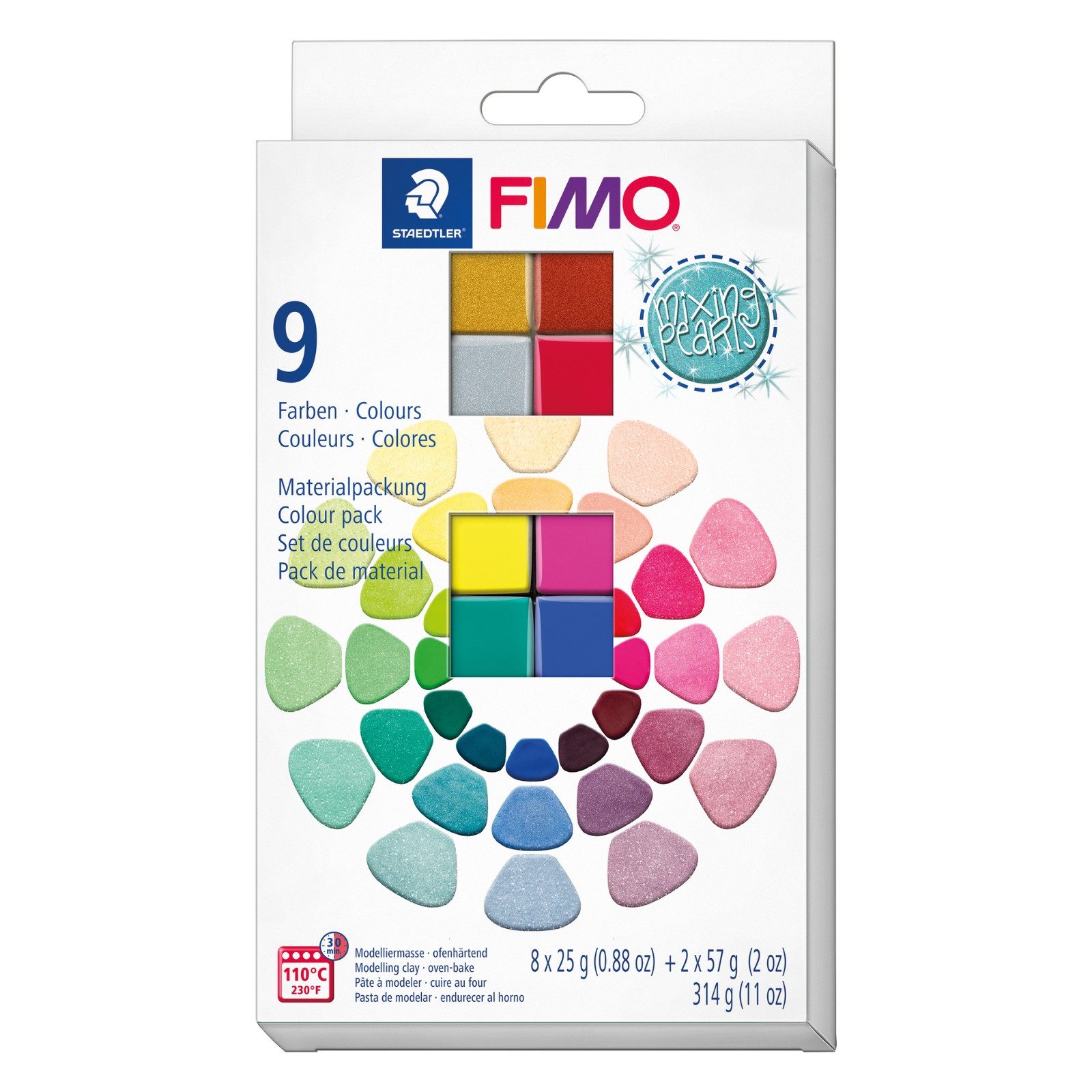 Modelliermasse STAEDTLER FIMO Modeliermasse - pearl leather effect - Ofenhärtend