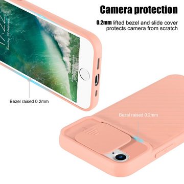 Cadorabo Handyhülle Apple iPhone 7 / 7S / 8 / SE 2020 Apple iPhone 7 / 7S / 8 / SE 2020, Hülle - Schutzhülle aus flexiblem TPU Silikon und mit Kameraschutz