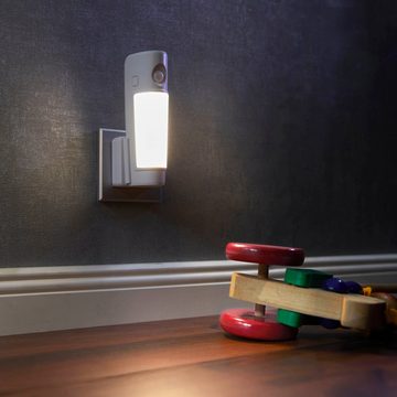 Northpoint LED Nachtlicht 2er-Set LED Steckdosen Nachtlicht Taschenlampe Bewegungsmelder