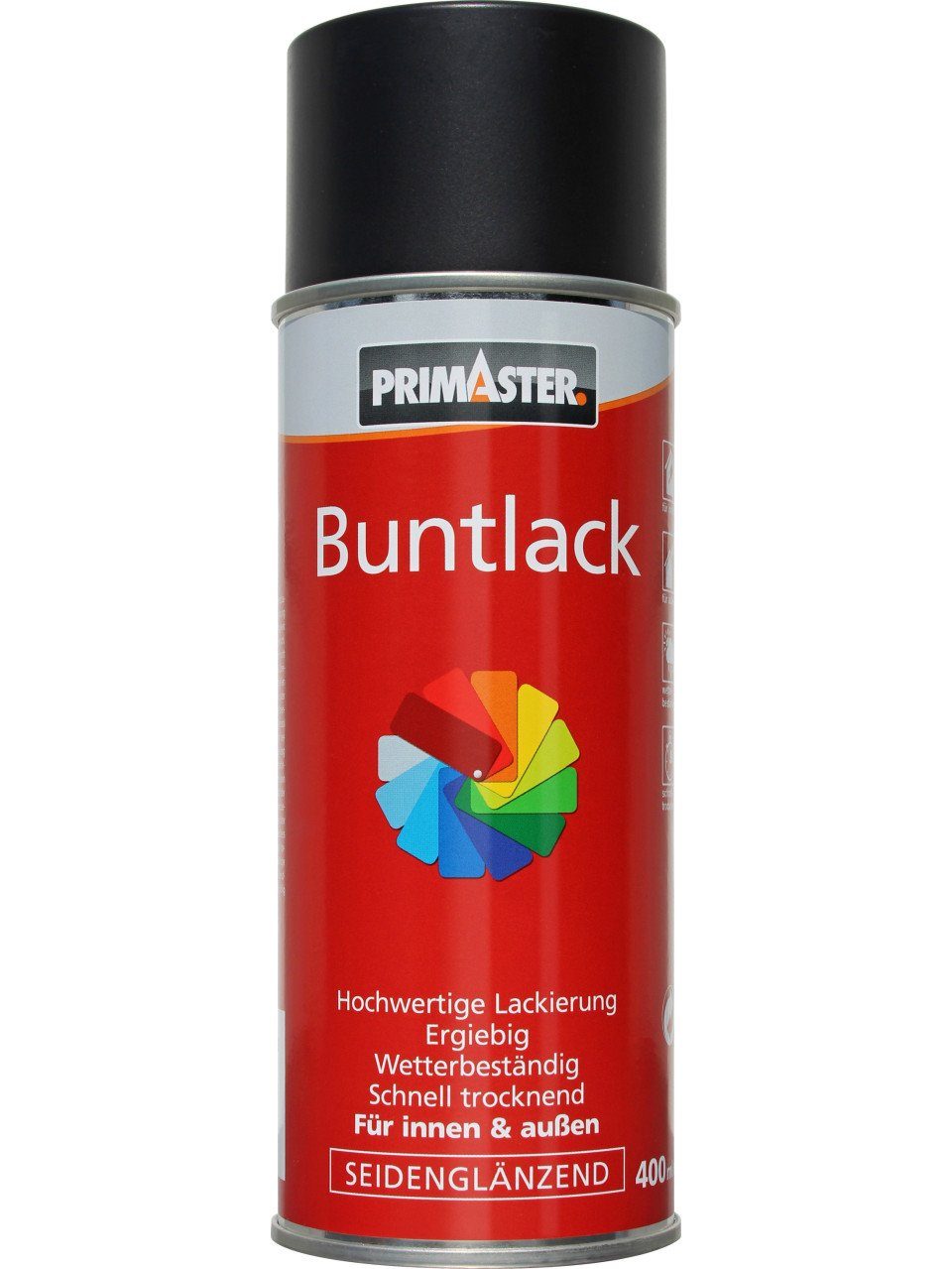 Primaster Sprühlack Primaster Lackspray 400 ml verkehrsschwarz