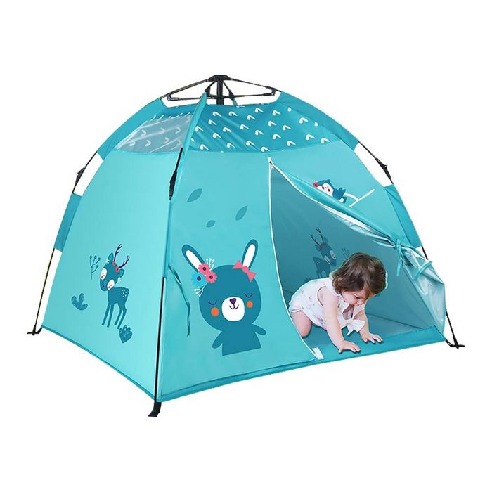 Arkmiido Spielzelt Kinder spielen Zelt Automatic Folding Instant Beach Sun Shelter für Kinder Tipi Zelt für Kinderzimmer oder im Garten