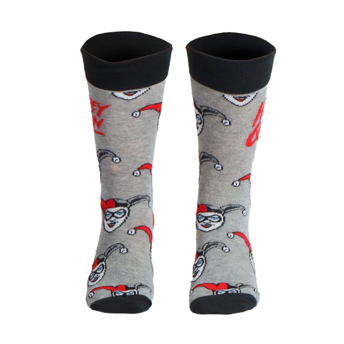 Cerda Socken Harley Quinn Ein-Paar Baumwollsocken Freizeit und Alltagssocken 36-43