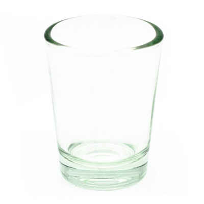 wisefood Mehrwegbecher Schnapsglas Shotglas 25ml Shotgläser, Glas, (25-tlg)