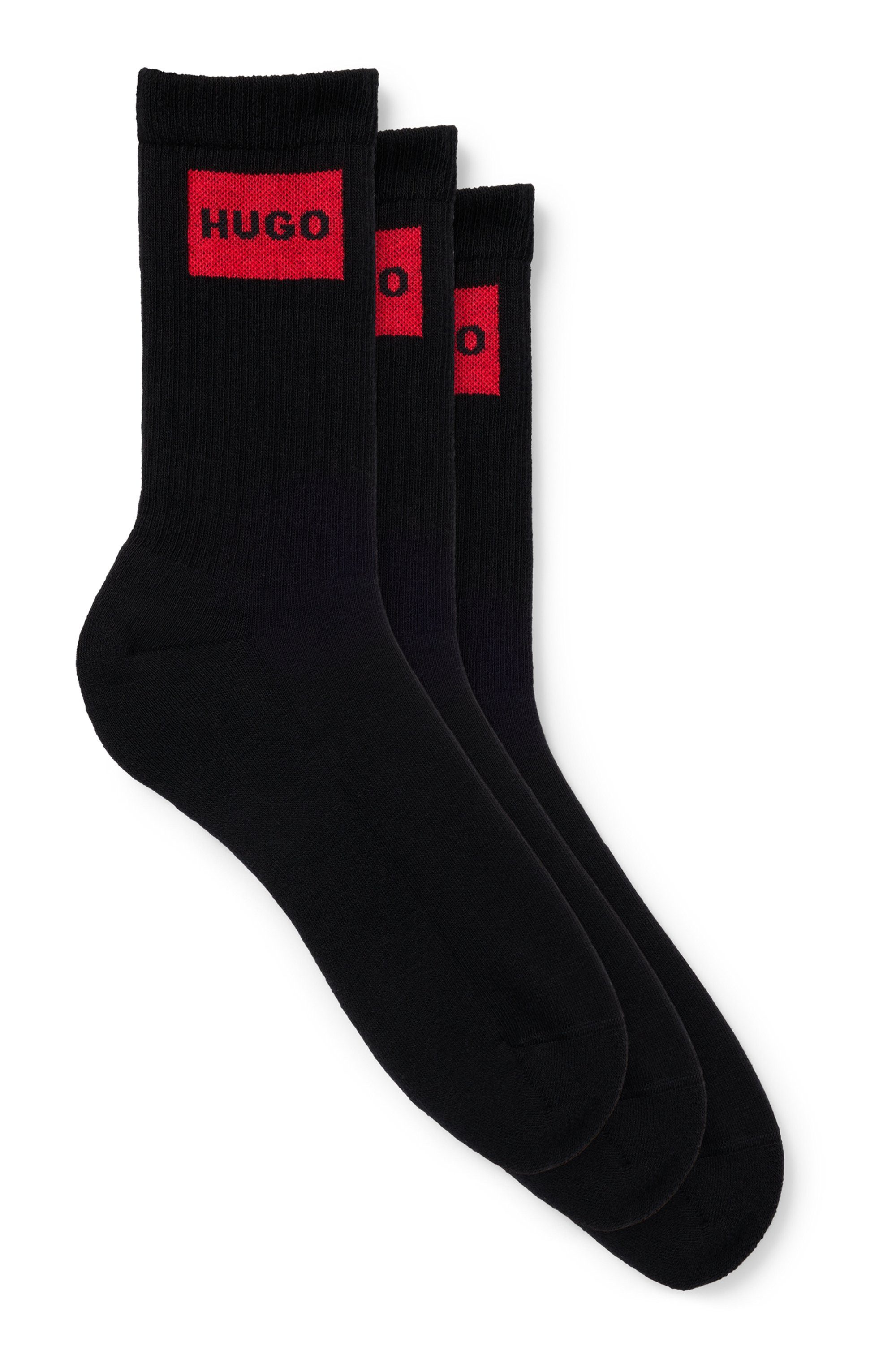 Freizeitsocken 3P QS RIB LABEL