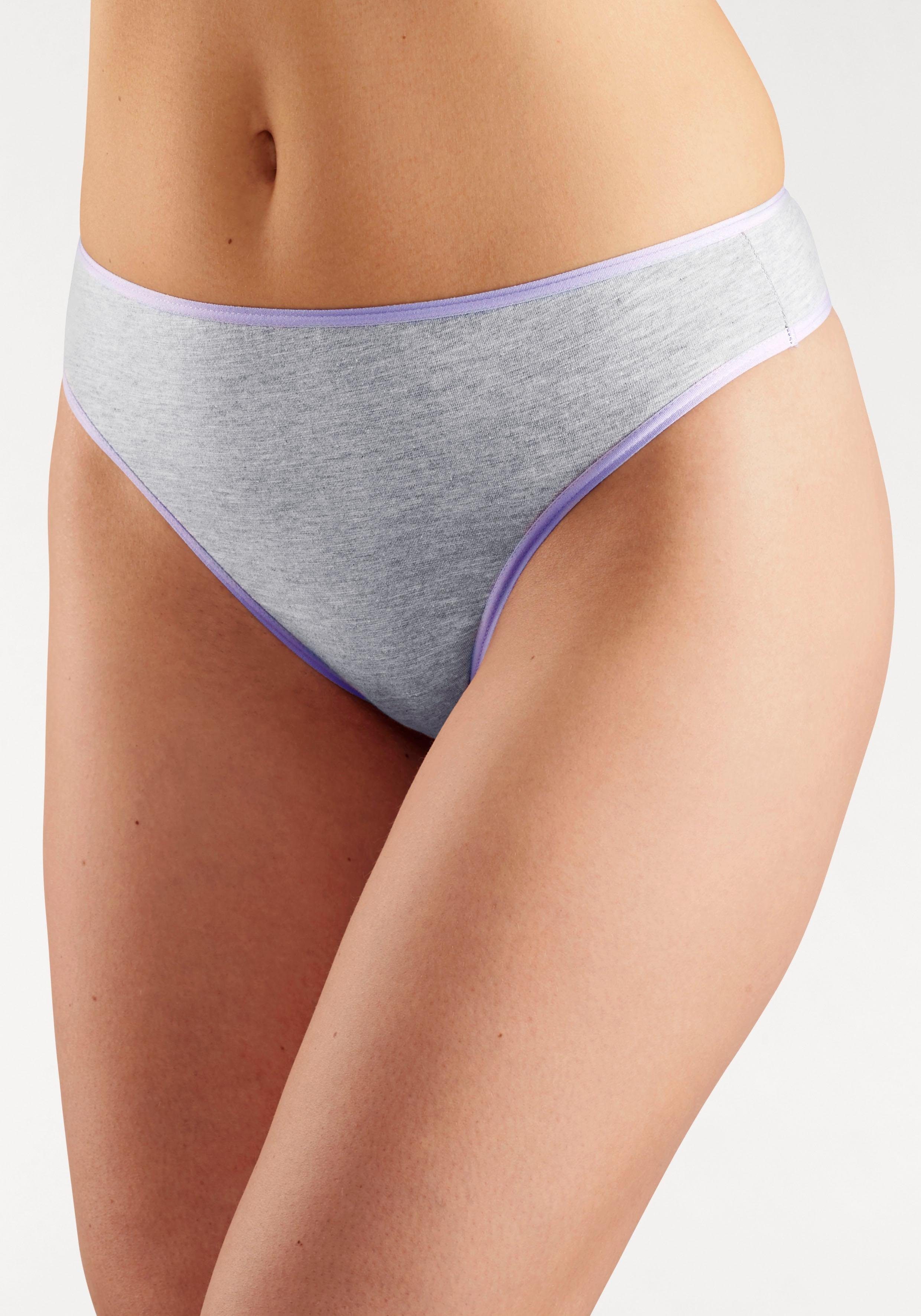 petite fleur String (10er-Pack) aus elastischer Baumwolle