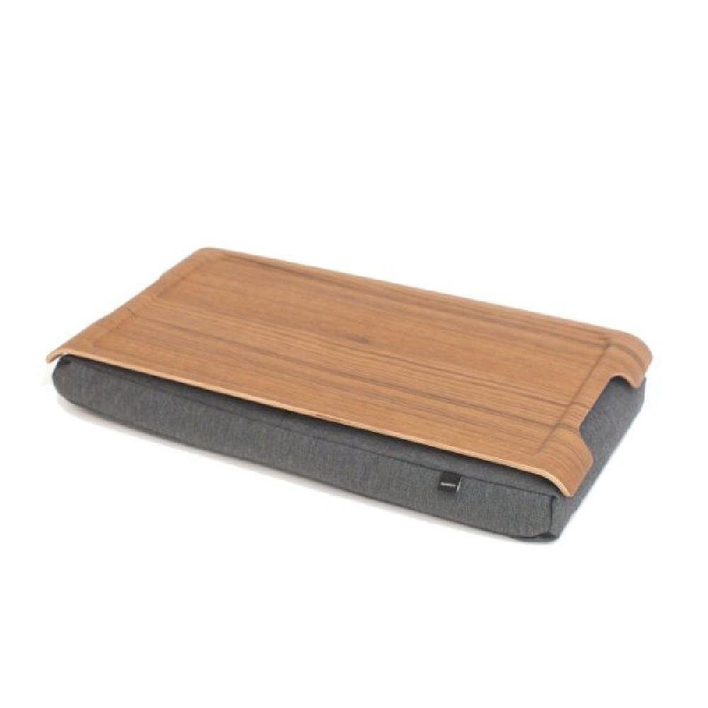 Bosign Laptop Gray Tablett Salt Teak Knietablett Laptray Pepper Anti-Slip & Mini