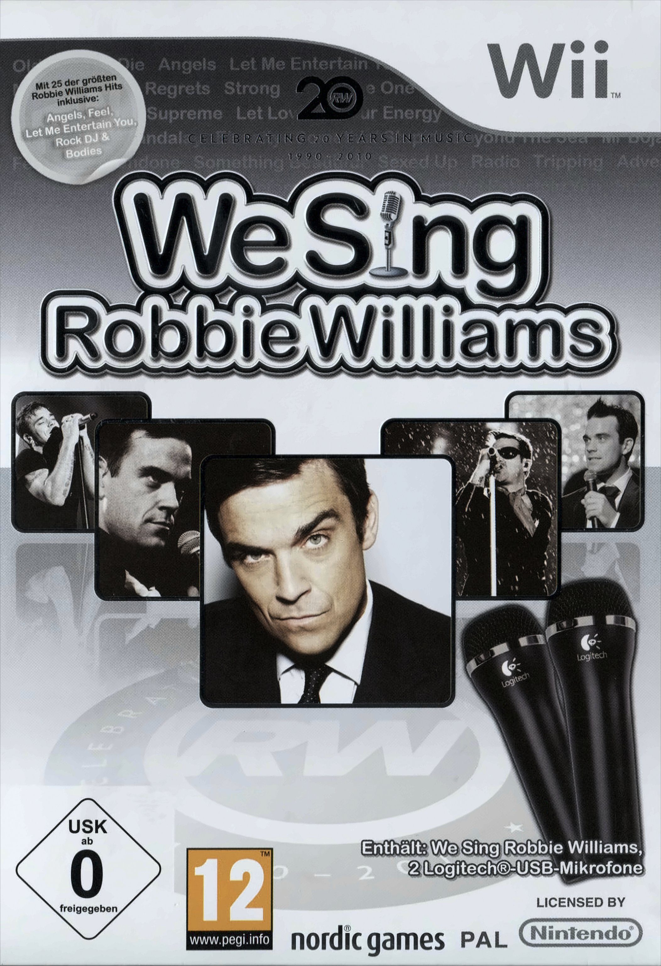 We Sing: Robbie Willams inkl. 2 Mikrofone Nintendo Wii