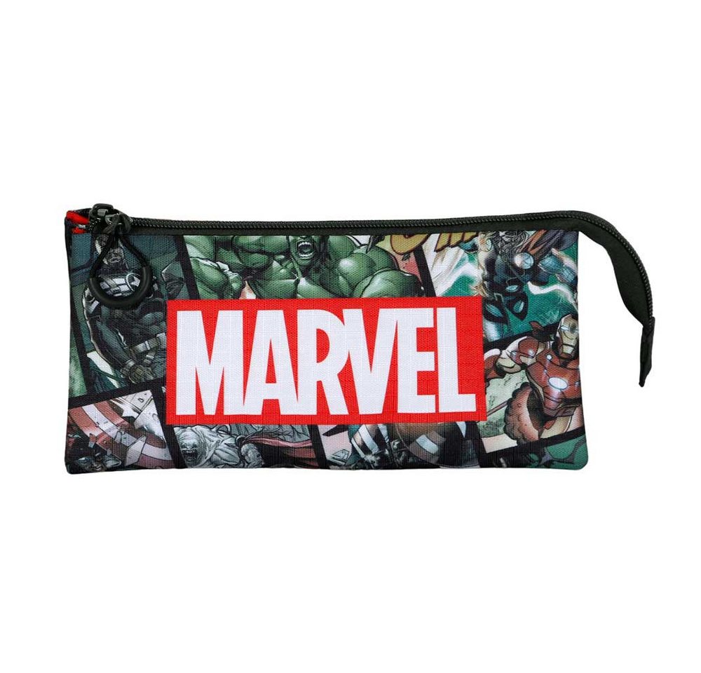 Thumbnail - Karactermania Federmäppchen Marvel The Avengers Stiftemäppchen Schlampermäppchen Mäppchen, 3 Fächer