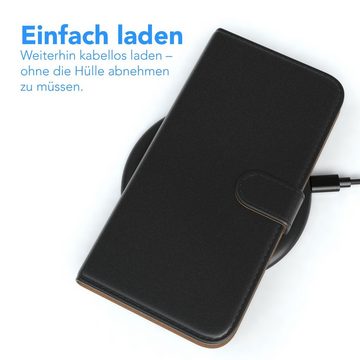 EAZY CASE Handyhülle Uni Bookstyle für Xiaomi Mi 9 6,39 Zoll, Schutzhülle mit Standfunktion Kartenfach Handytasche aufklappbar Etui