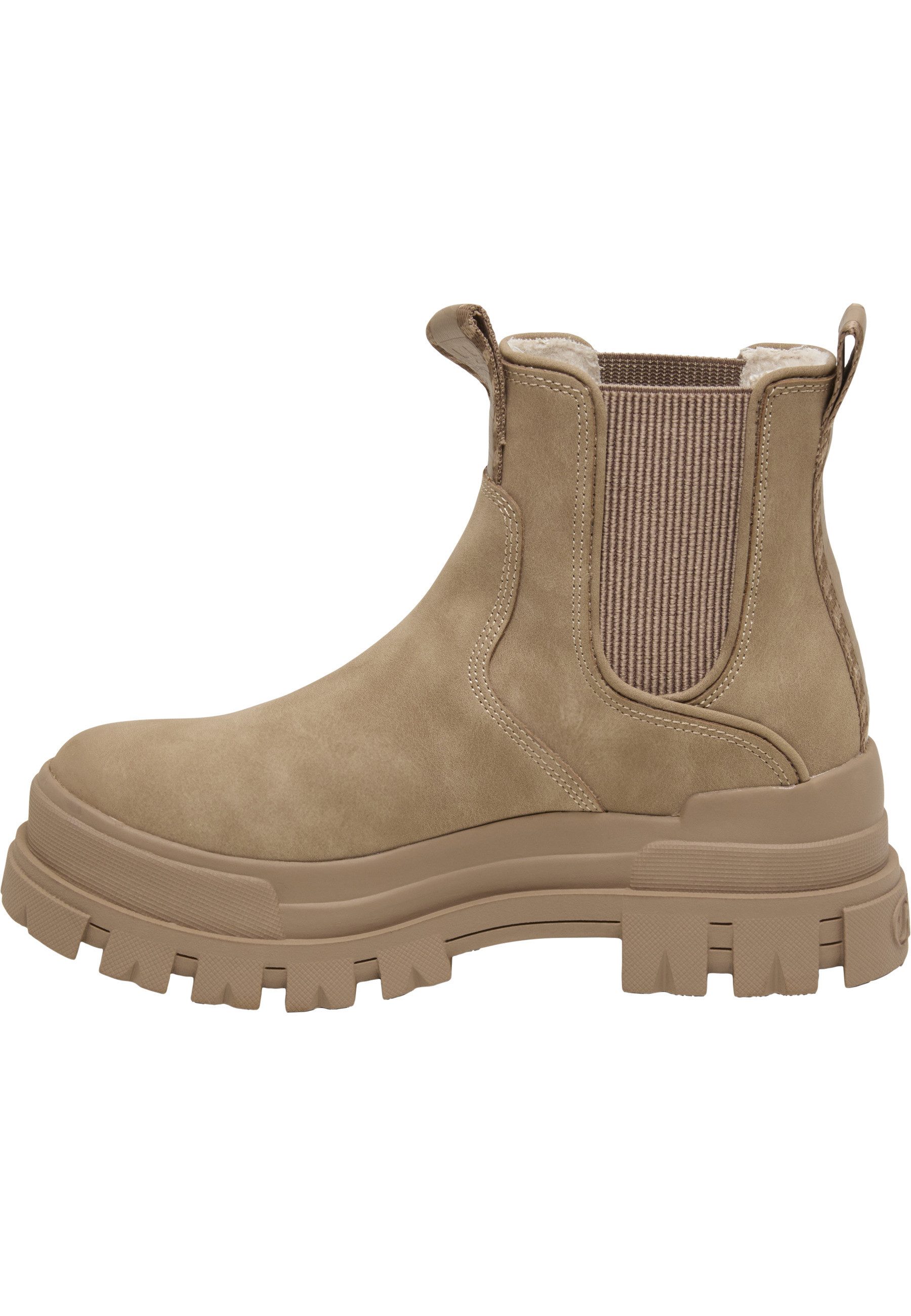 Buffalo Buffalo ASPHA CHELSEA WARM - VEGAN NUBUCK - BROWN Stiefel – Bild 5 von 5