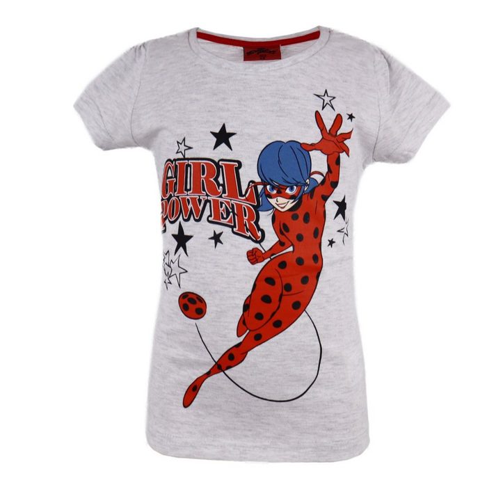 Miraculous - Ladybug T-Shirt Girl Power Mädchen kurzarm Shirt Gr. 104 bis 134