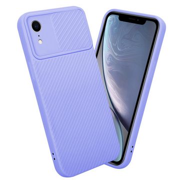 Cadorabo Handyhülle Apple iPhone XR Apple iPhone XR, Schutzhülle - TPU Silikon Hülle - mit Kameraschutz