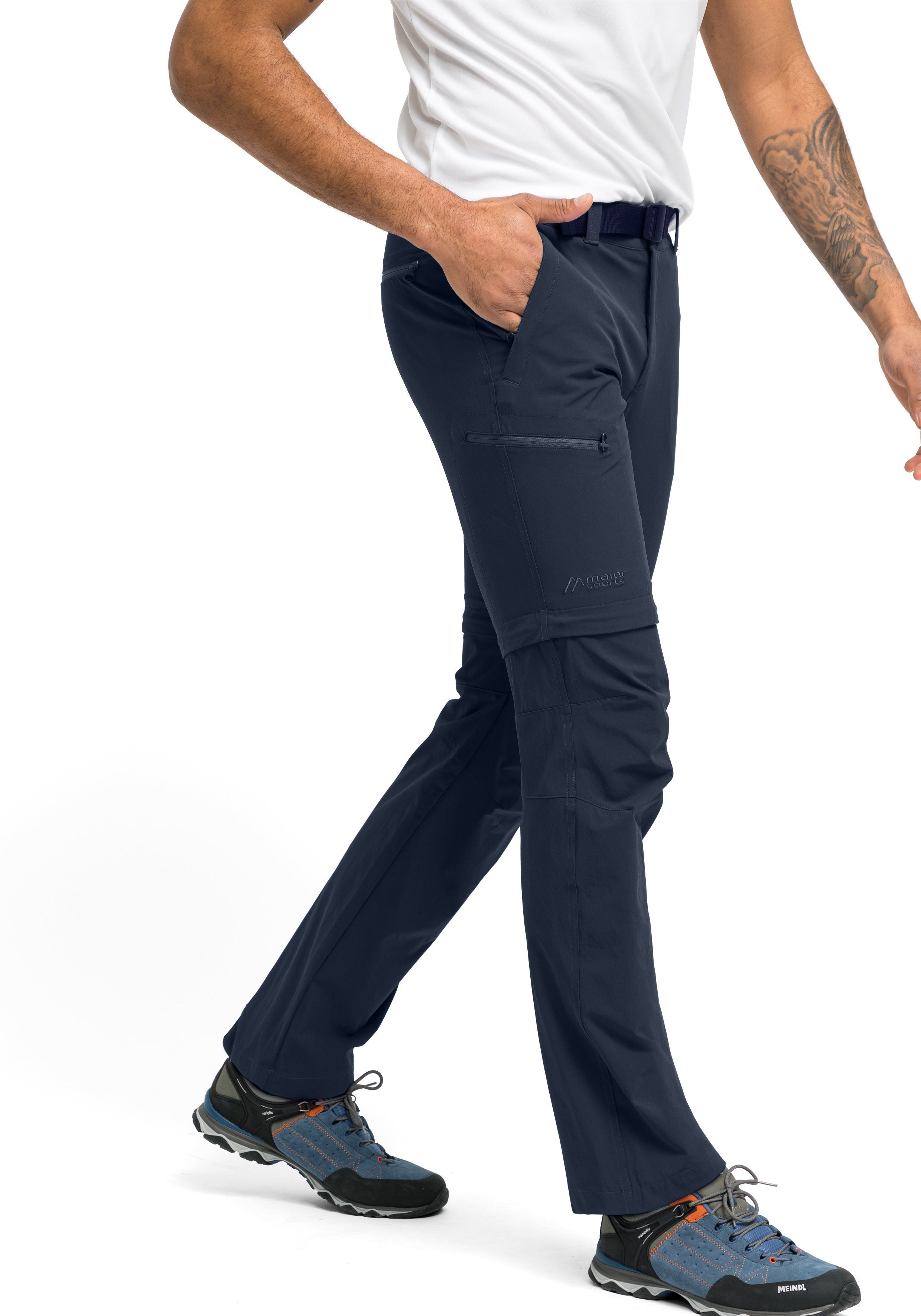 Maier Sports Outdoorhose Tajo 2 Herren Zip-Off Wanderhose, atmungsaktive Trekkinghose, Regular Fit