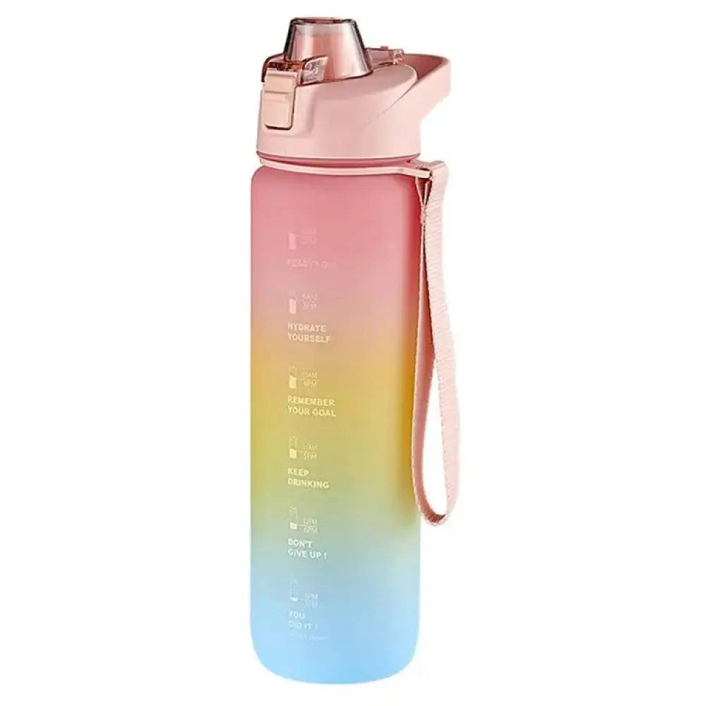 Trinkflasche Sport-Trinkflasche 1 Liter, BPA-frei, auslaufsicher, Outdoor & Fitness