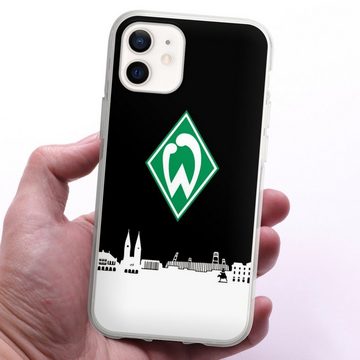 DeinDesign Handyhülle Offizielles Lizenzprodukt Skyline SV Werder Bremen WB Skyline, Apple iPhone 12 mini Silikon Hülle Bumper Case Handy Schutzhülle