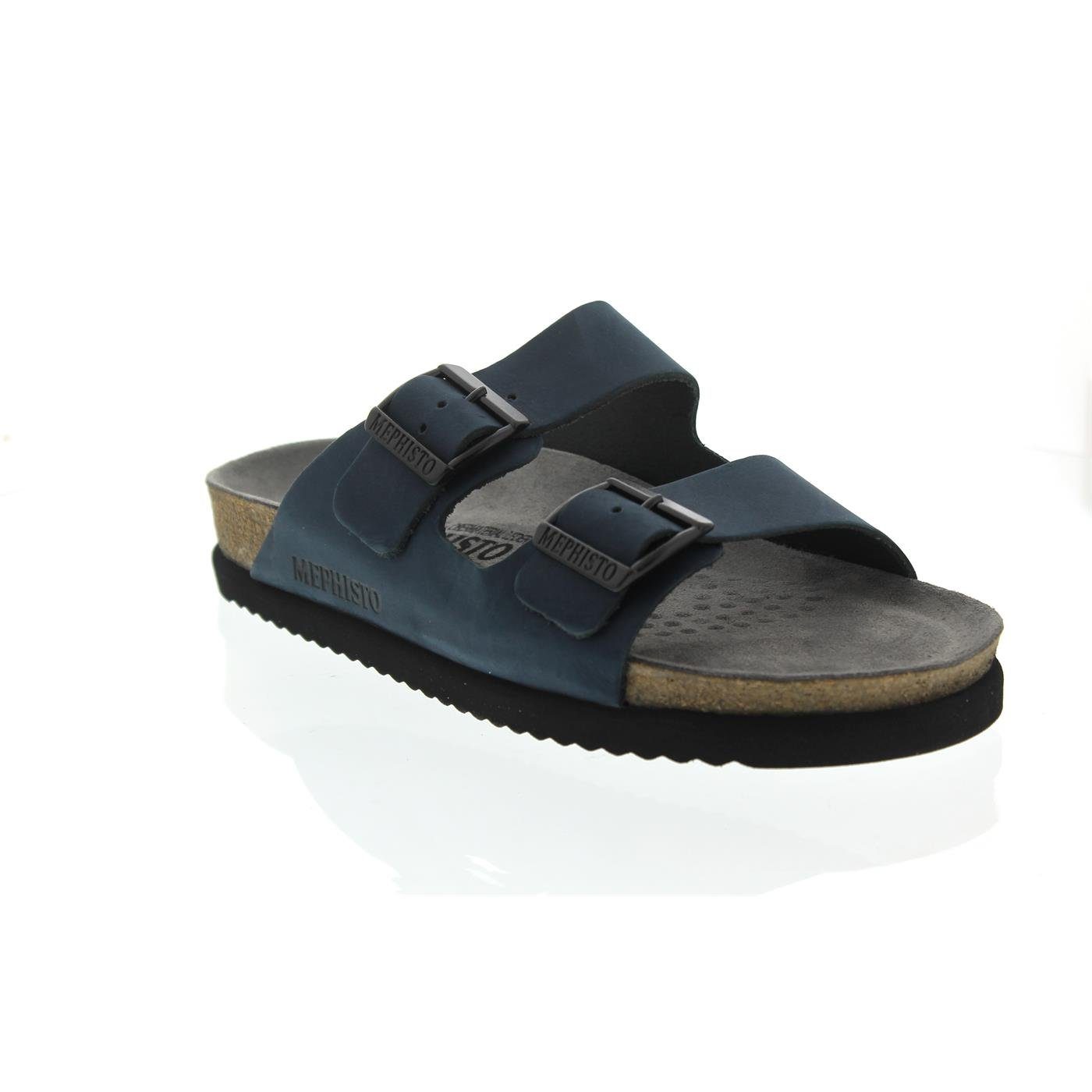 Mephisto Mephisto Nerio, Herrenpantolette, Sandalbuck 6045, Navy N 1175 Pantolette