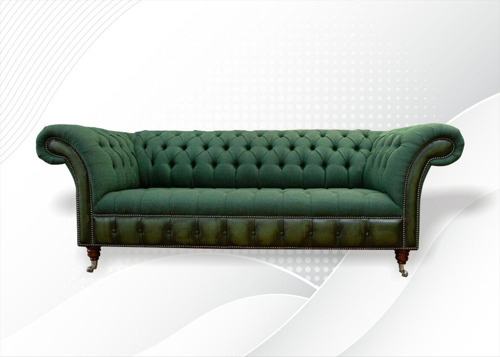 Couch cm 3 225 Sitzer Chesterfield-Sofa, Sofa Design JVmoebel Chesterfield