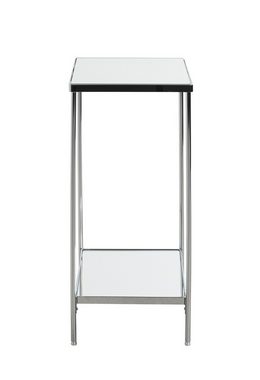 freiraum Blumentisch 52288, in chrom, Metall, Spiegel 5 mm - 28x66x28cm (BxHxT)