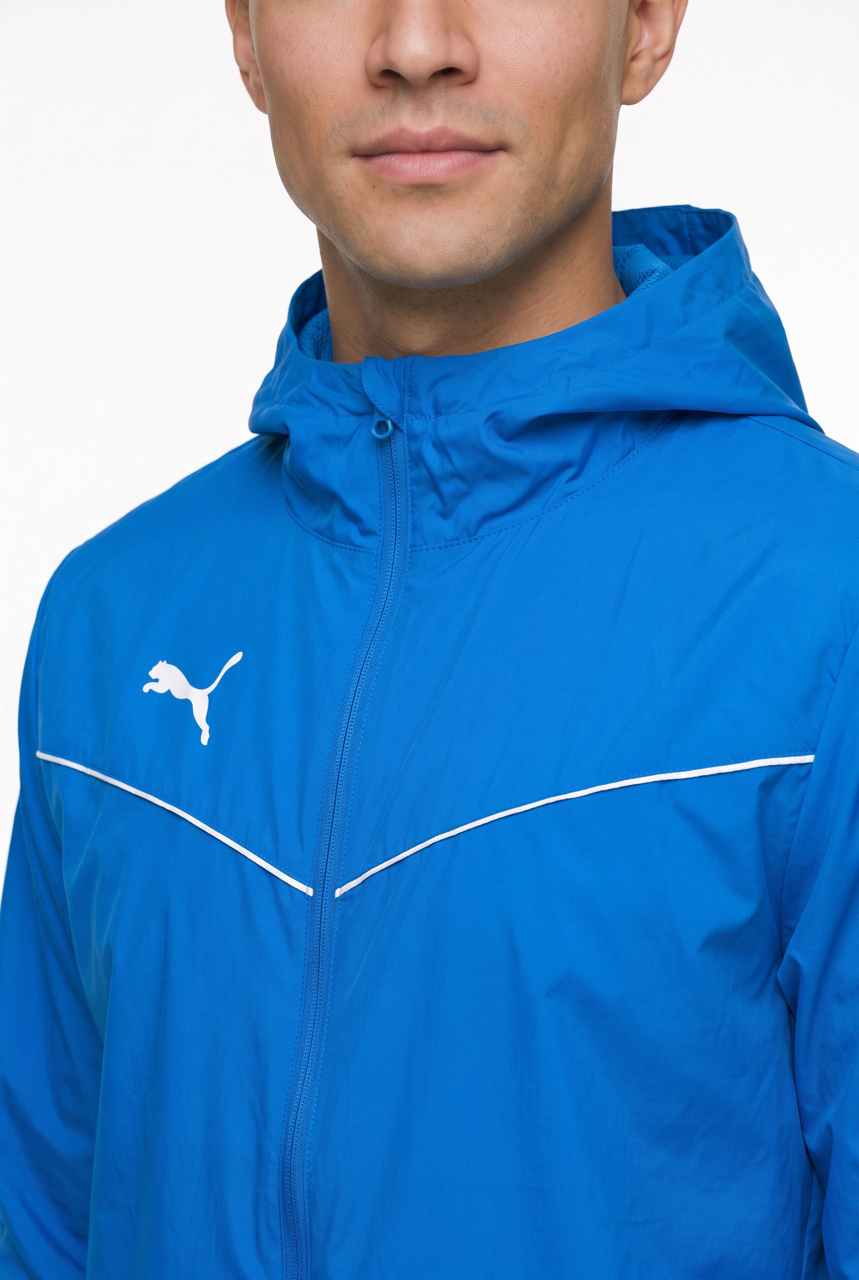 PUMA Allwetterjacke TEAMRISE ALL WEATHER JACKET mit Kapuze, mit Reißverschlusstaschen, Regular Fit – Bild 3 von 5