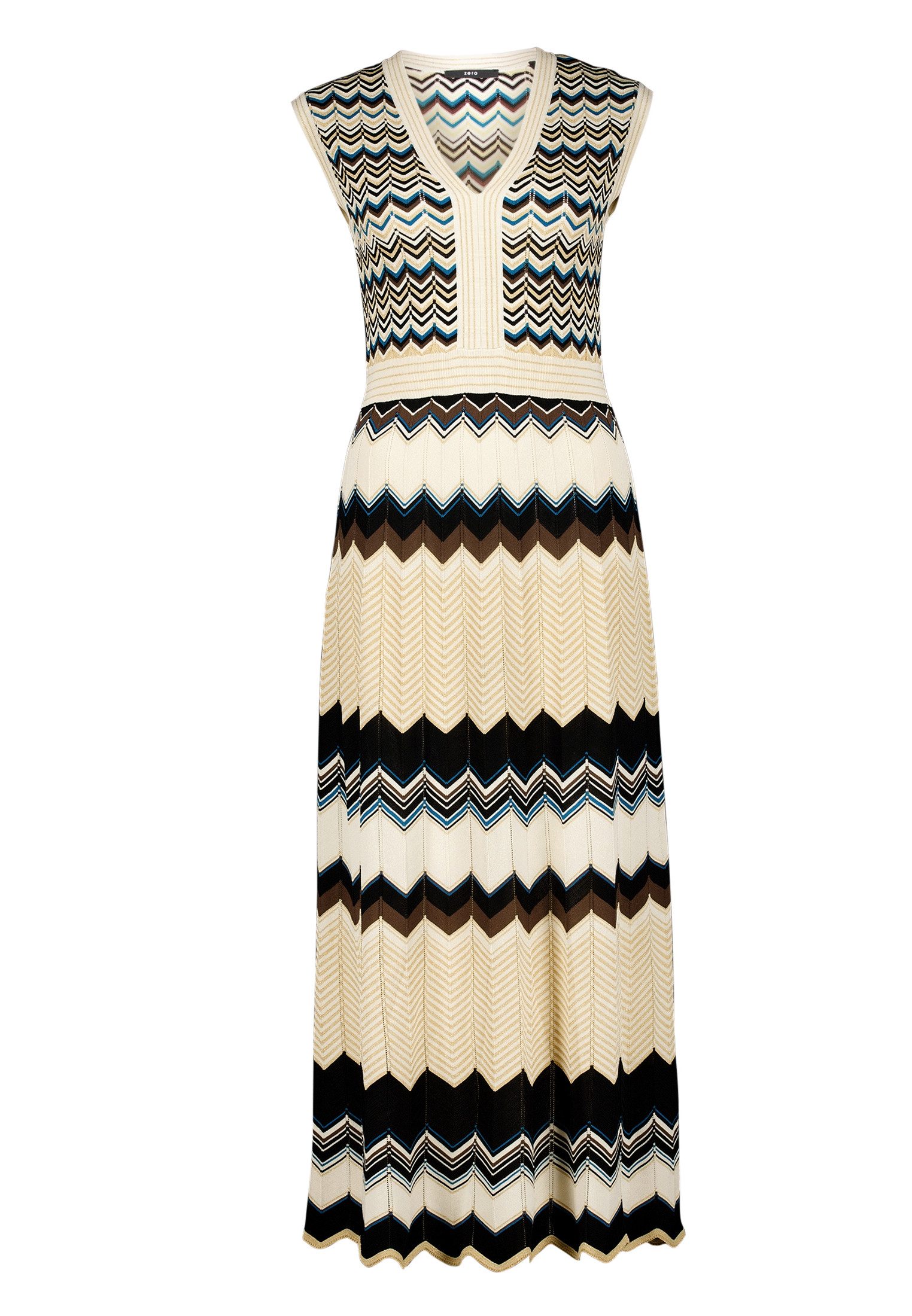 Zero Strickkleid Damen mit Lurexfaden Material