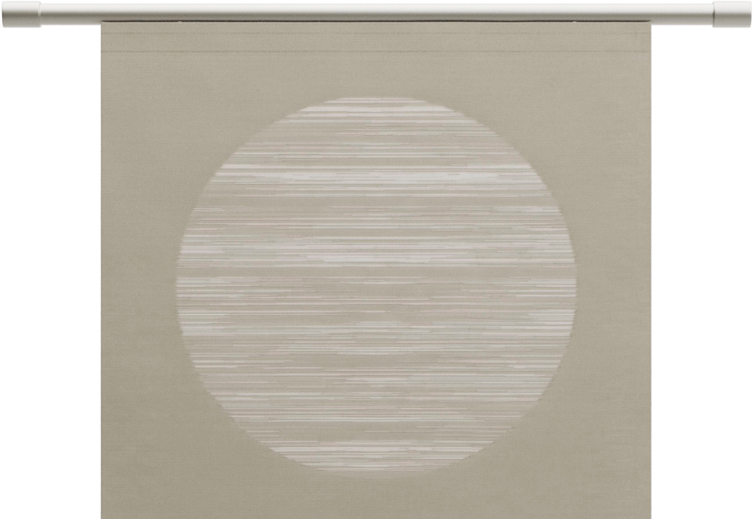 Neutex for you! Schiebegardine Padova (1 St), Klettband, halbtransparent, Scherli, inkl. Befestigungszubehör, Halbtransparent, Sauberer Abschluss, modern – Bild 5 von 5