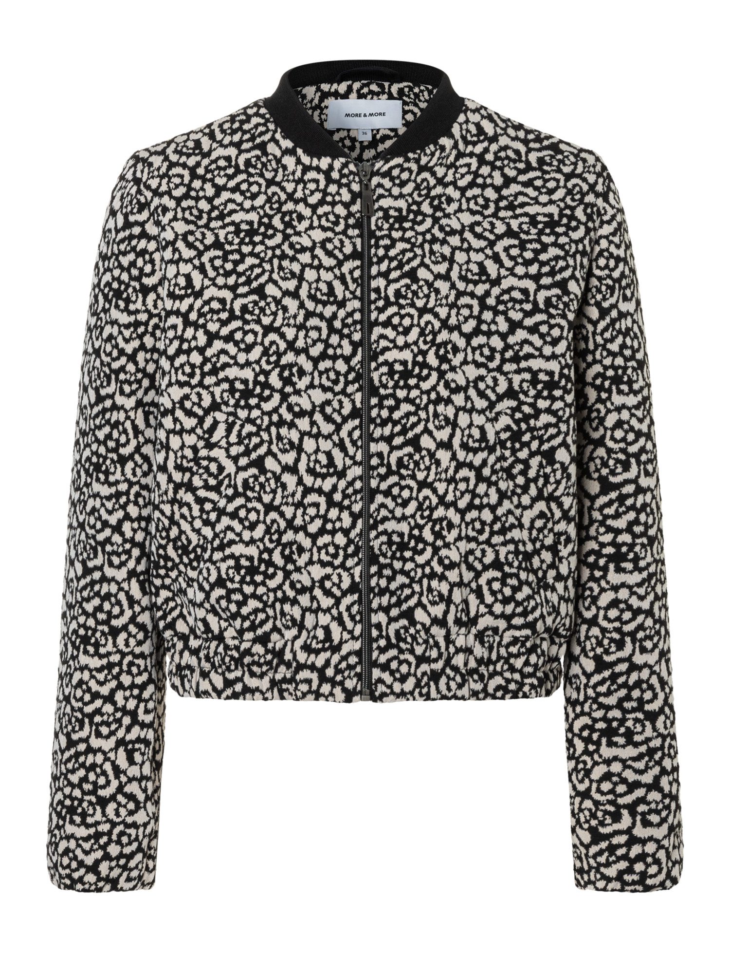 MORE&MORE Blouson stylisher Blouson, Leo-Muster