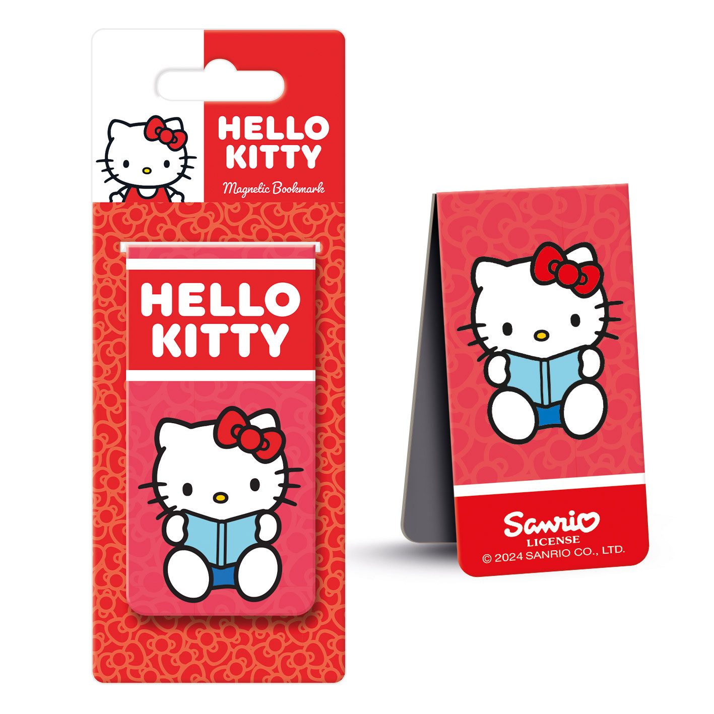 Magnet Hello Kitty - Reading - magnetisches Lesezeichen - 9x4,5 cm