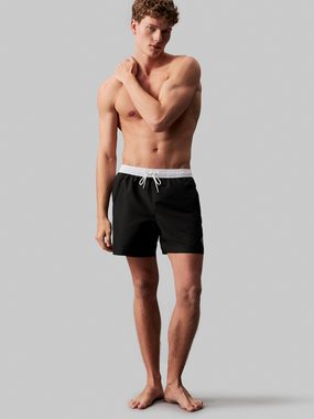 Calvin Klein Swimwear Badeshorts MEDIUM DRAWSTRING mit Logodruck