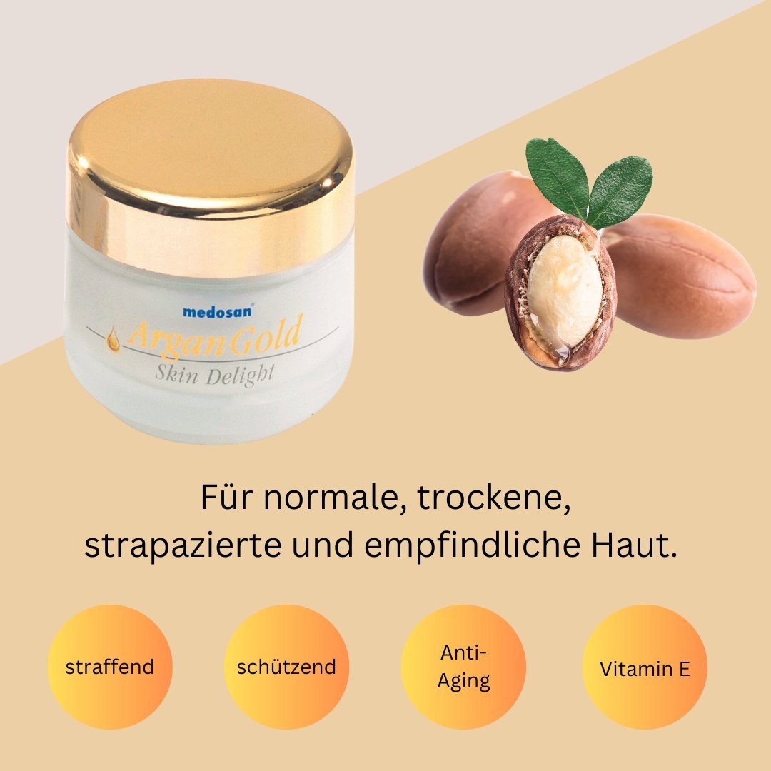 Medosan Tagescreme ArganGold Skin Delight, mit marokkanischem Arganöl