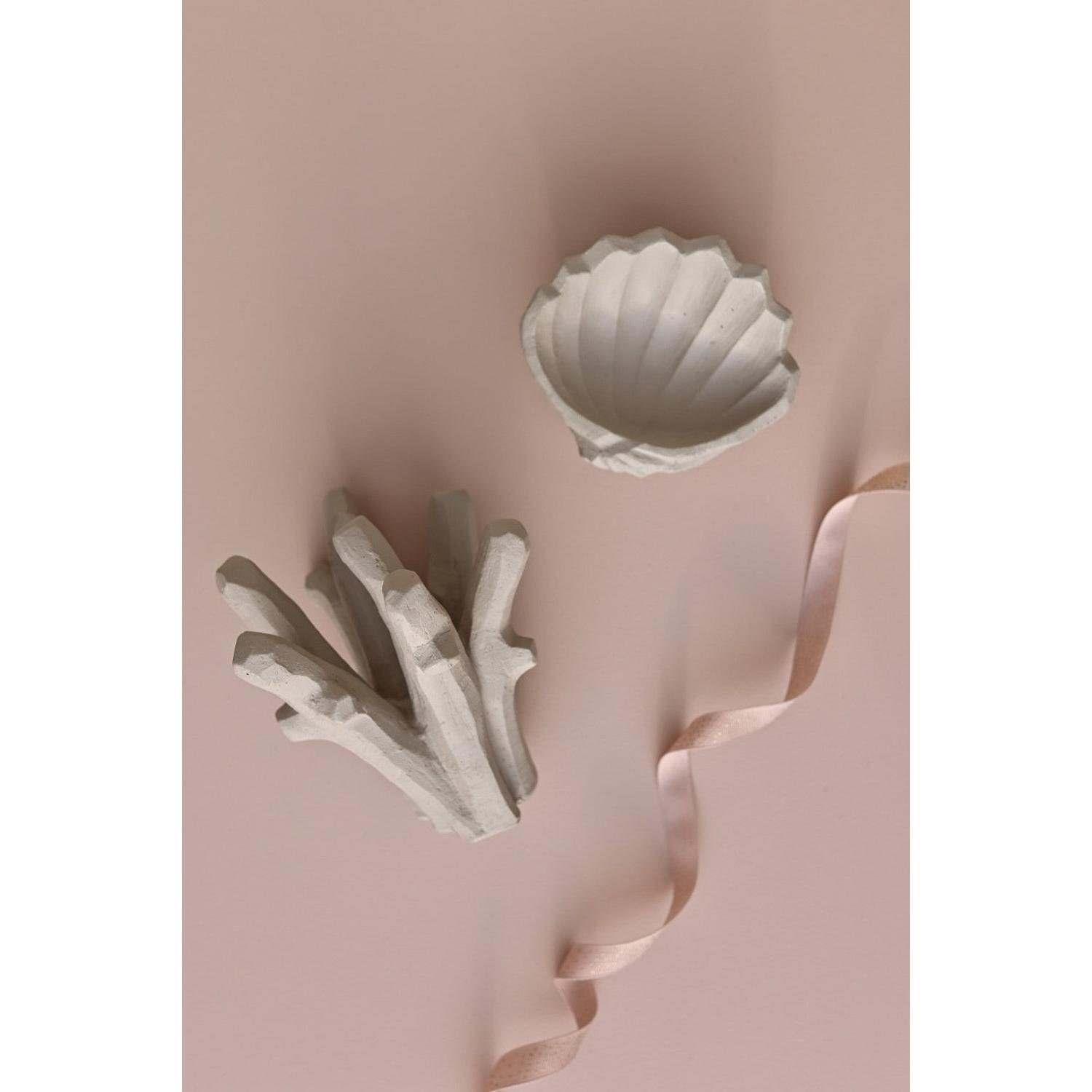 Shell Design Clam Skulptur Sculpture The Limestone Dekofigur Cooee