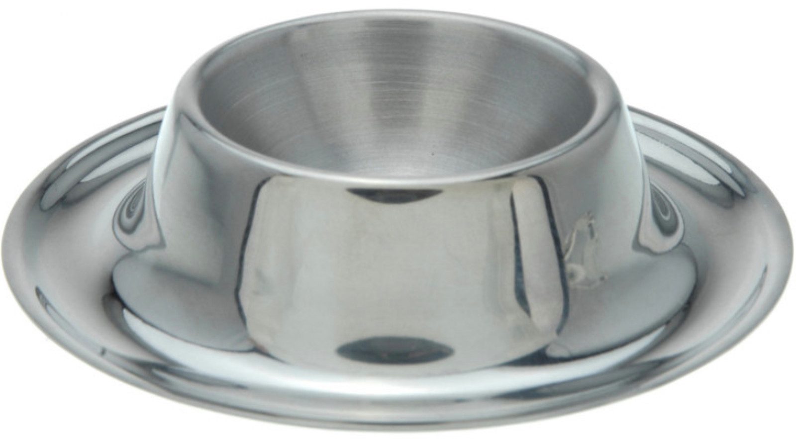 Koopman Eierbecher Edelstahl Rund 1/4 er Set, (1-tlg), 1 Stk, Metall, Ø8cm, Lebensmittelecht, Spülmaschinengeeignet