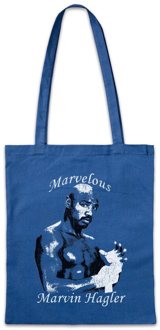 Urban Backwoods Beuteltasche Marvelous Marvin StofftascheBoxen Boxer Boxing Hagler Sport Ikone (1-tlg), Icon Club Box Verein