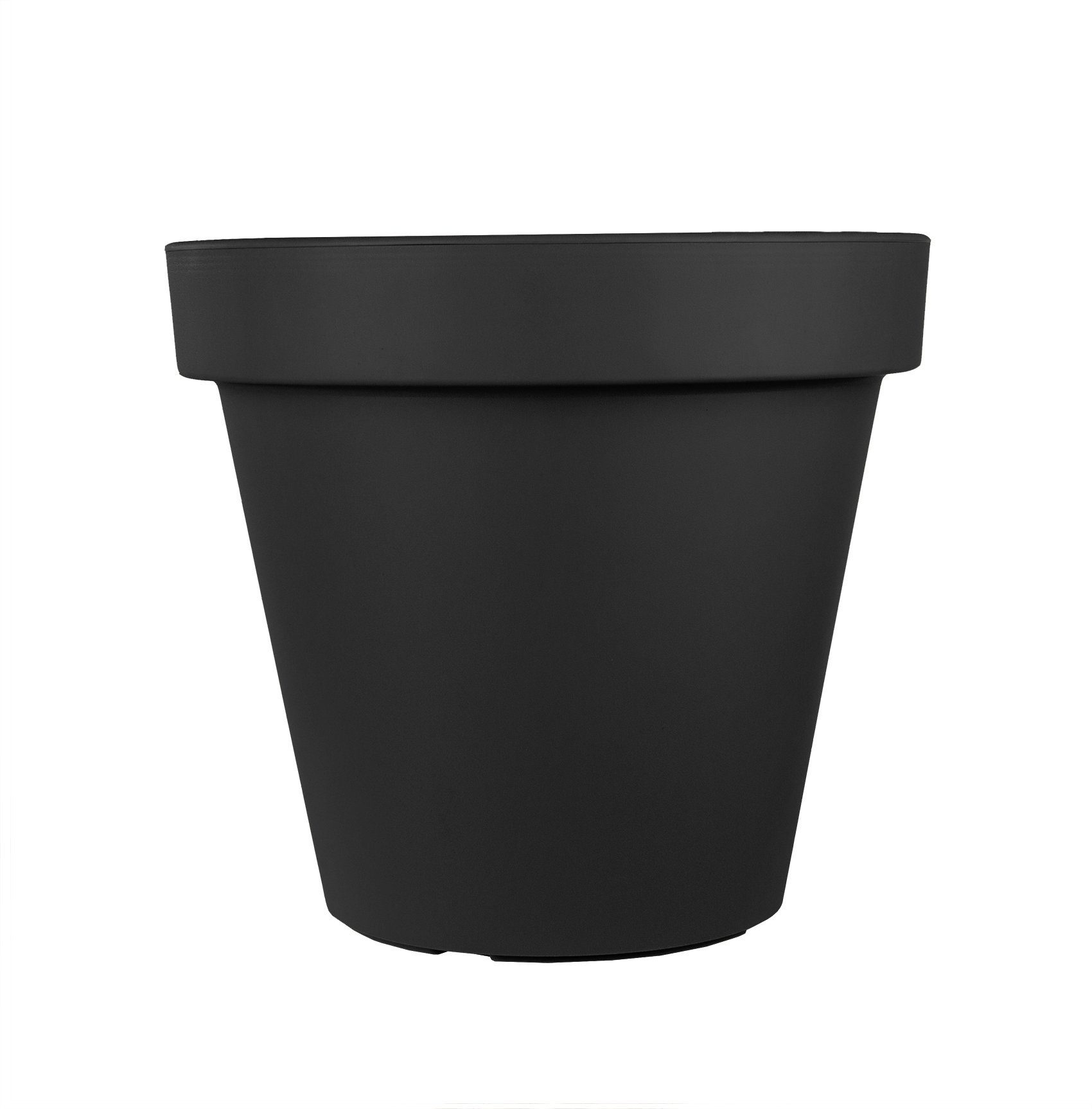 BigDean Blumentopf Ø 50 cm Anthrazit günstig online kaufen