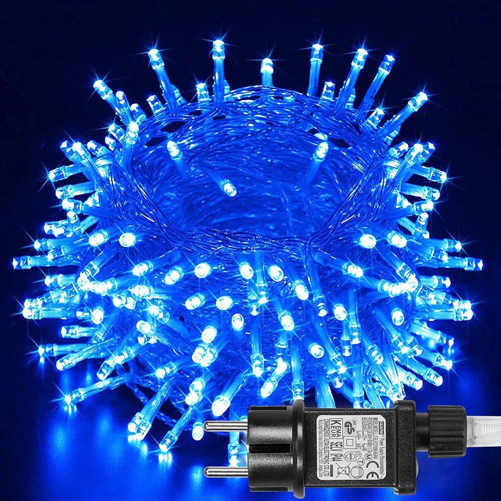 Lapamax LED-Lichterkette Weihnachten Lichterkette 20m/30m/50m/100 m,8 Beleuchtungsmodi, Weihnachtsbeleuchtung,Timer,für Party Hochzeit Festival