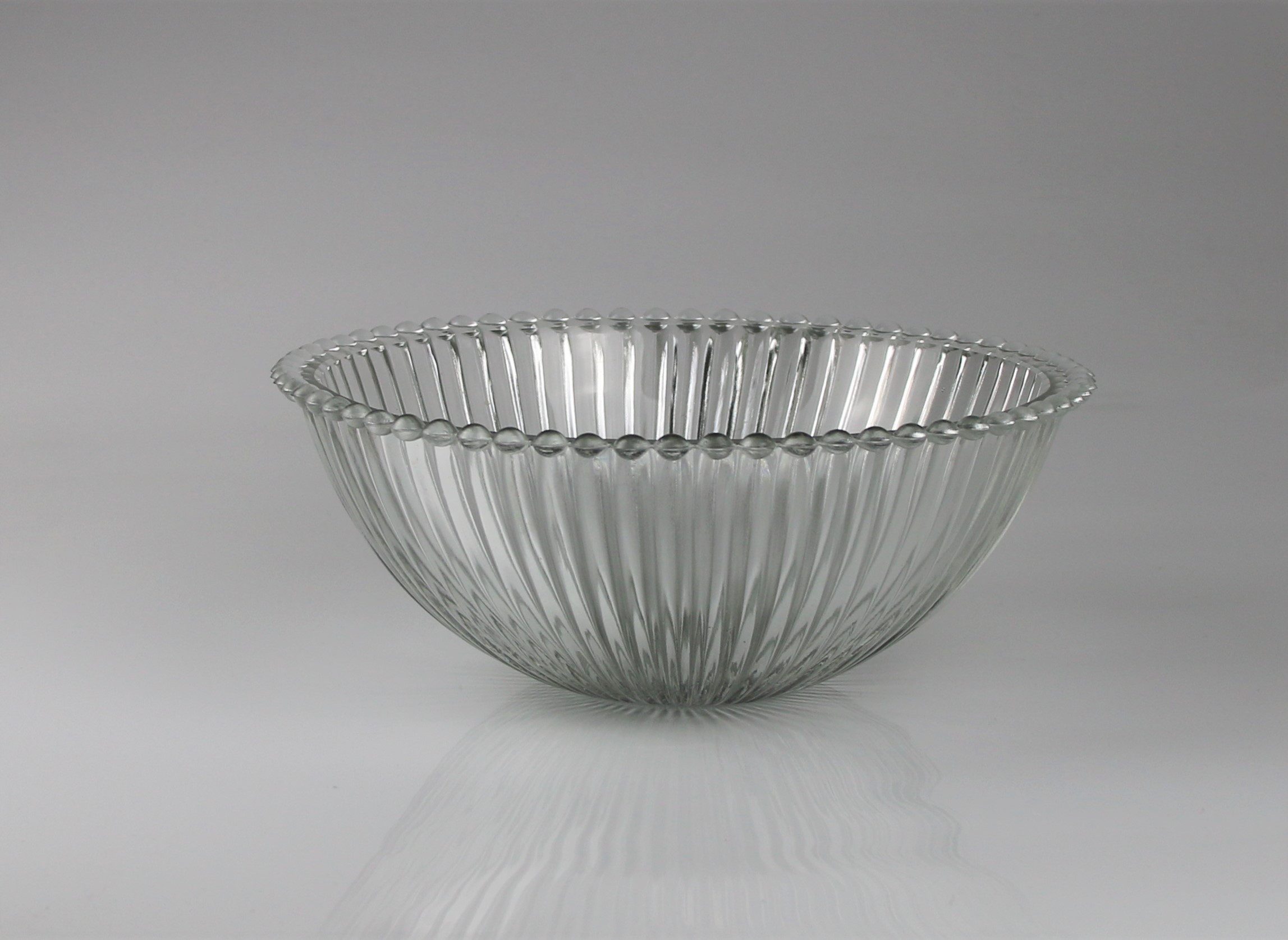 AM Design Dekoschale aus Glas, Ø: 25 cm