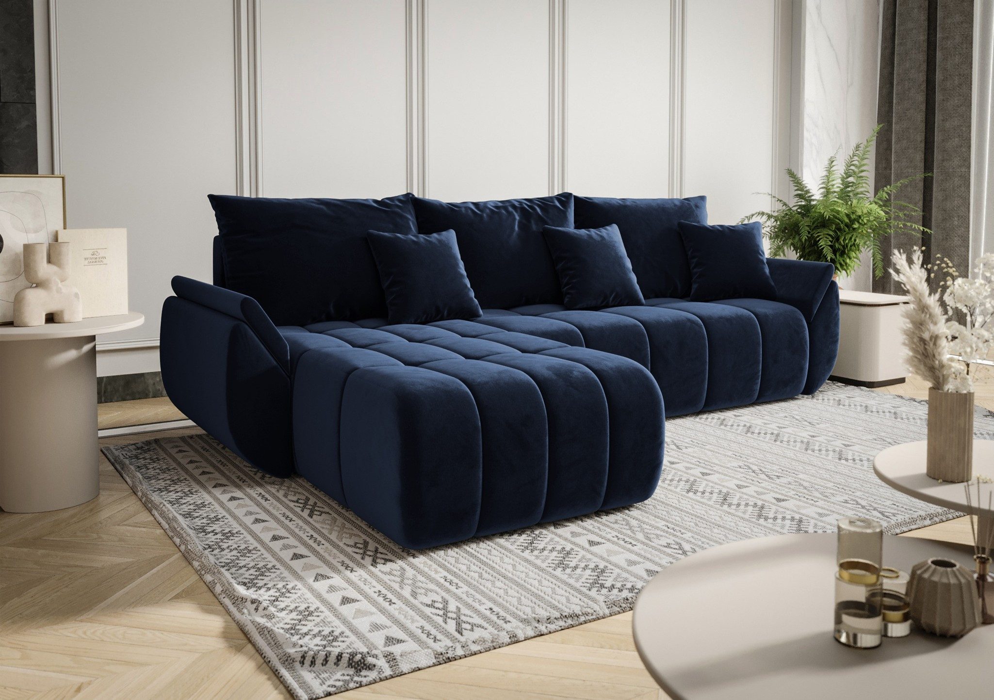 Fun Möbel Ecksofa Schlafsofa Sofa OSAKA günstig online kaufen