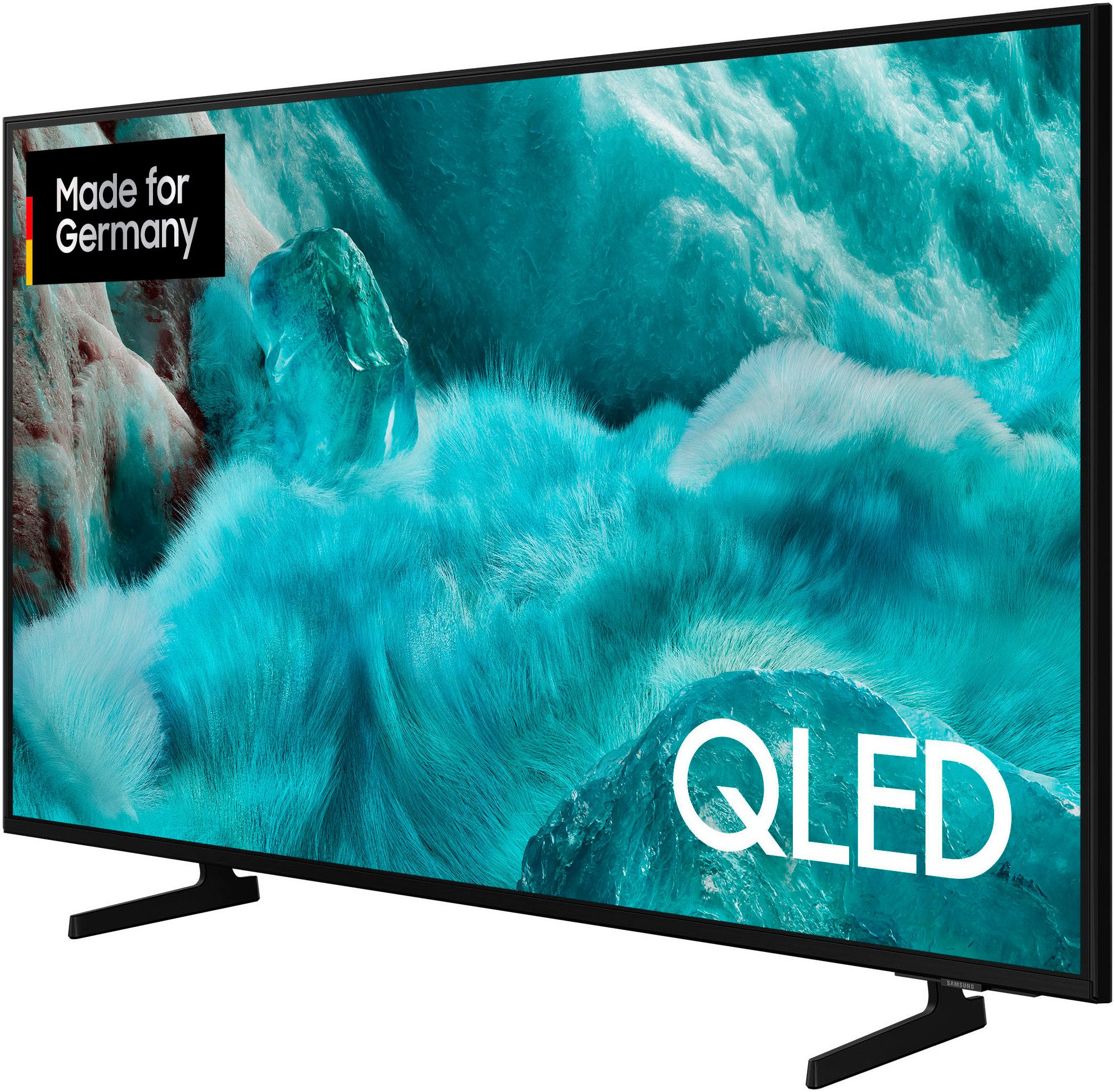 Samsung GQ43Q7F2AU QLED-Fernseher (108 cm/43 Zoll, 4K Ultra HD, Smart-TV, Quantum HDR, Knox Security, Art Store, 3D Sound, Gaming Hub, AI TV)
