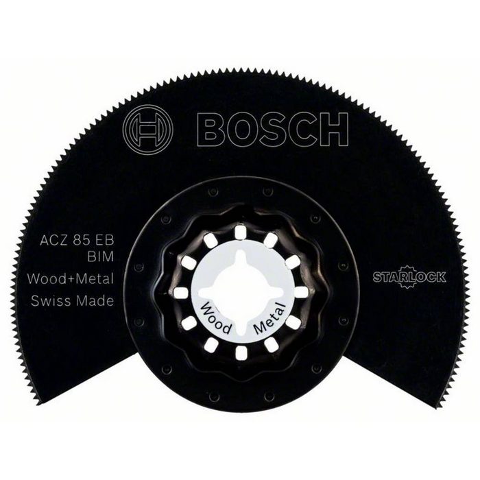 Bosch Accessories Elektro-Multifunktionswerkzeug Bosch Accessories 2608661636 ACZ 85 EB Bimetall Segmentsägeblatt 85