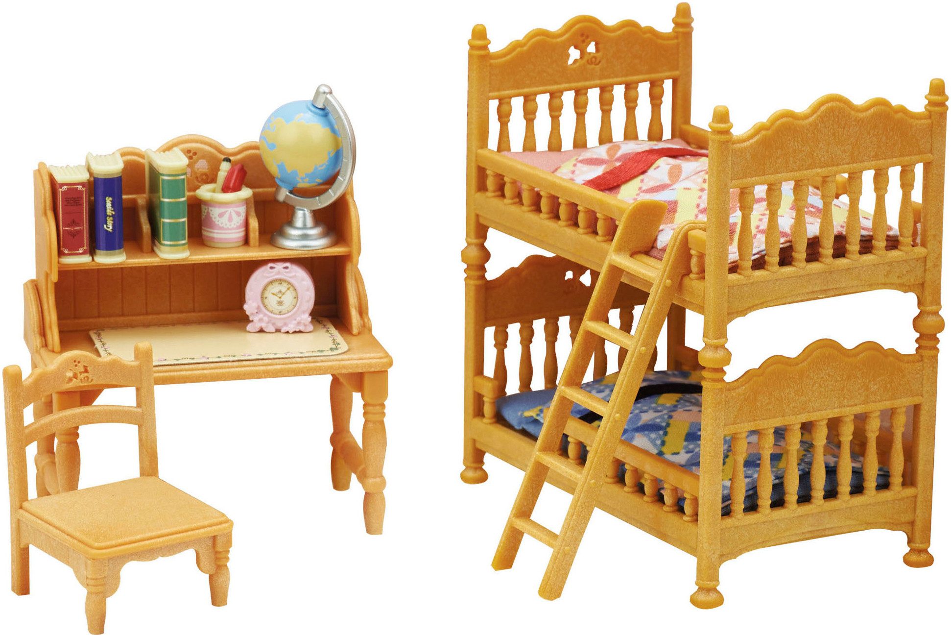 Sylvanian Families Spielwelt Landhaus Kinderzimmer mit Stockbett (5338)